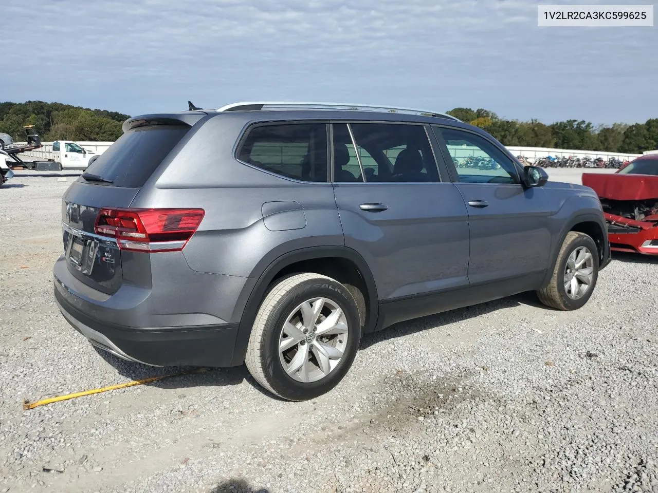 2019 Volkswagen Atlas Se VIN: 1V2LR2CA3KC599625 Lot: 76014464