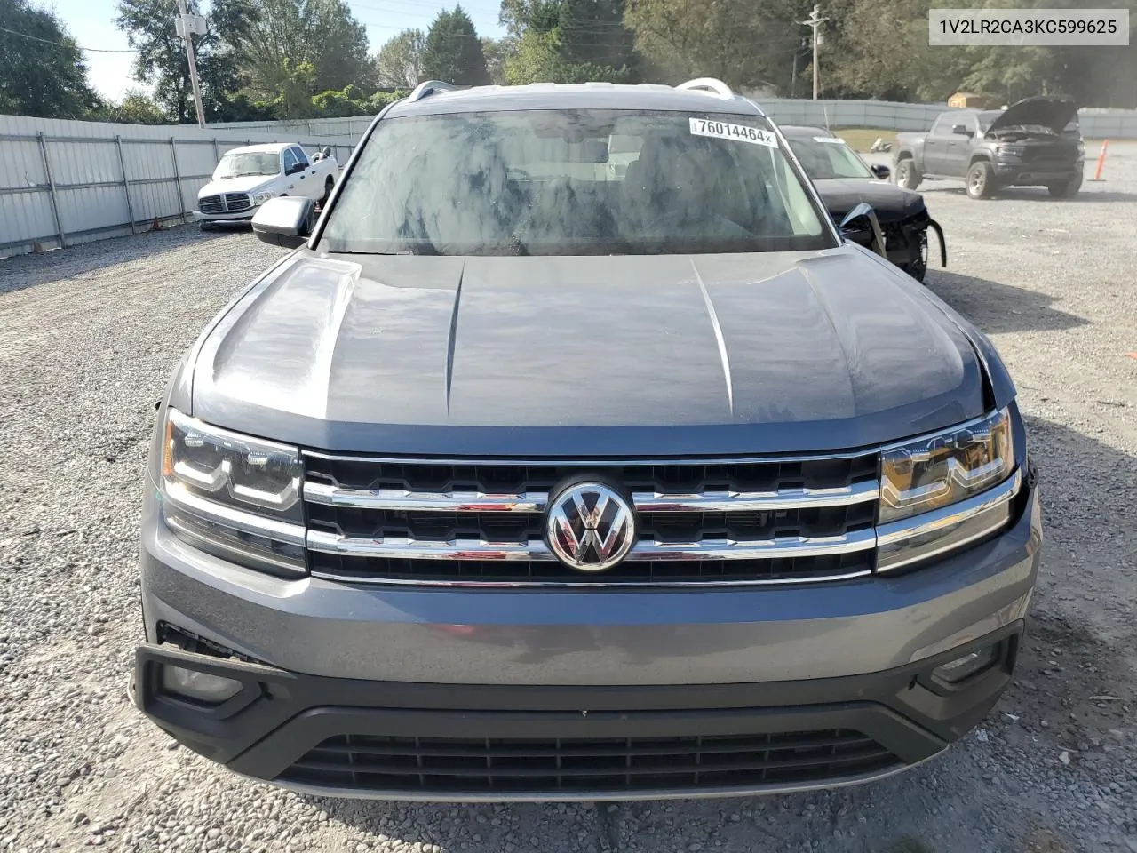 2019 Volkswagen Atlas Se VIN: 1V2LR2CA3KC599625 Lot: 76014464