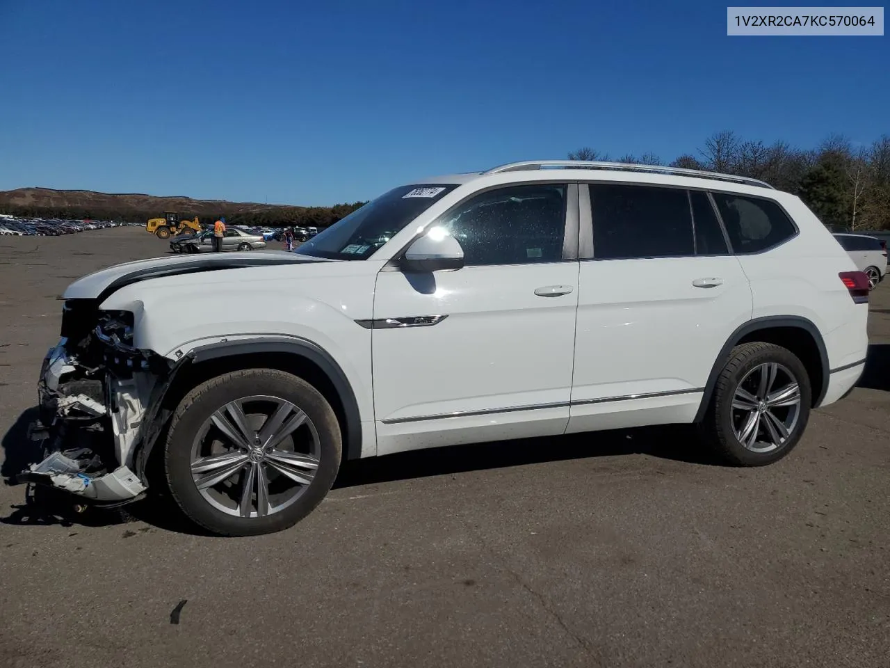 2019 Volkswagen Atlas Se VIN: 1V2XR2CA7KC570064 Lot: 76362774