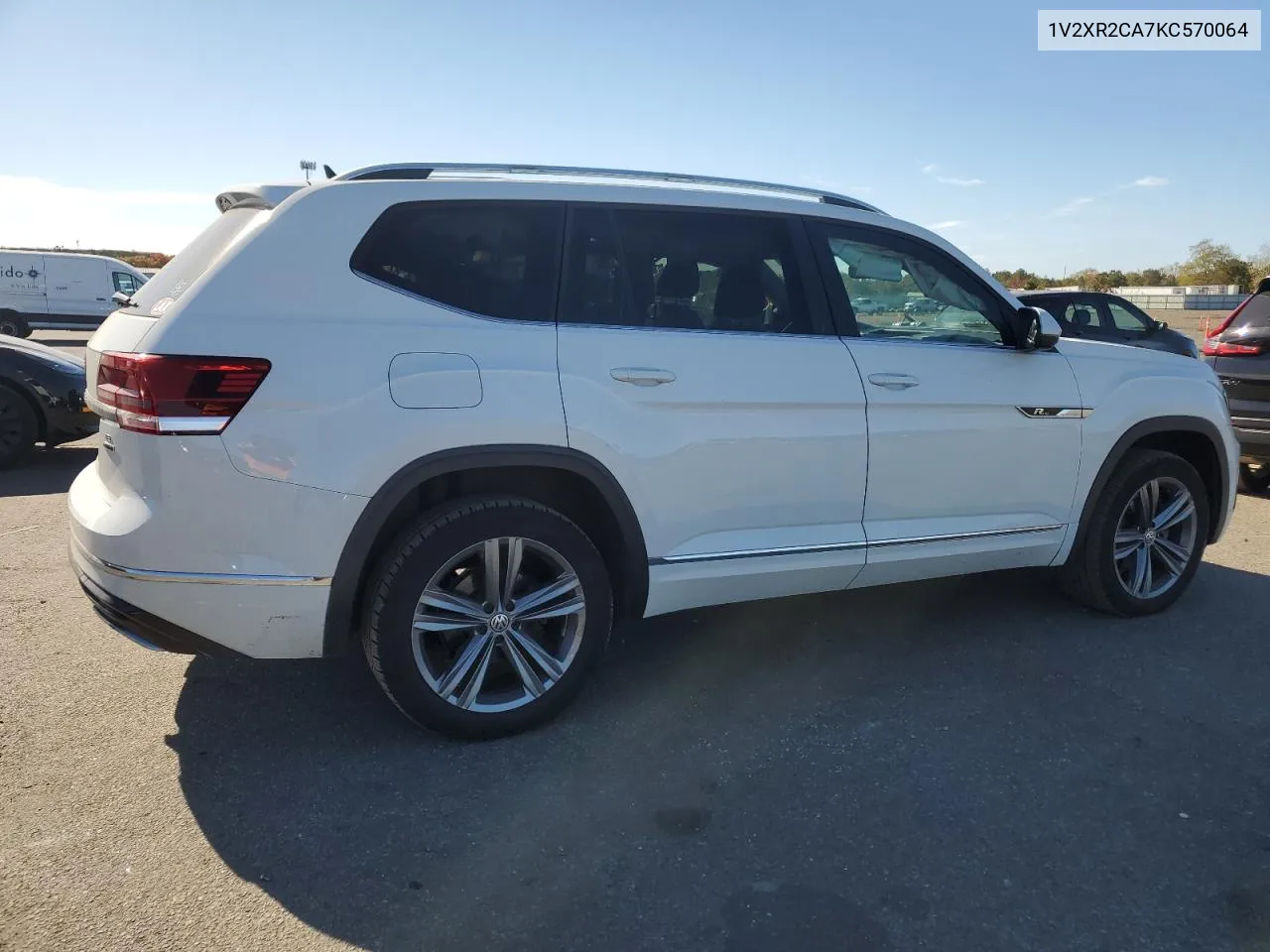 2019 Volkswagen Atlas Se VIN: 1V2XR2CA7KC570064 Lot: 76362774