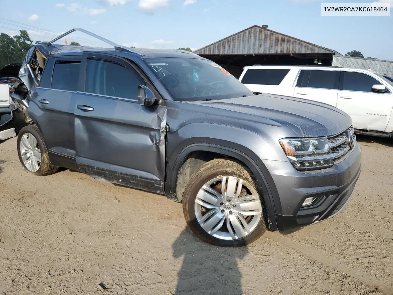 2019 Volkswagen Atlas Se VIN: 1V2WR2CA7KC618464 Lot: 76484054