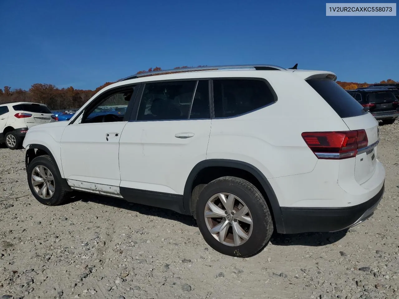 2019 Volkswagen Atlas Se VIN: 1V2UR2CAXKC558073 Lot: 76546284