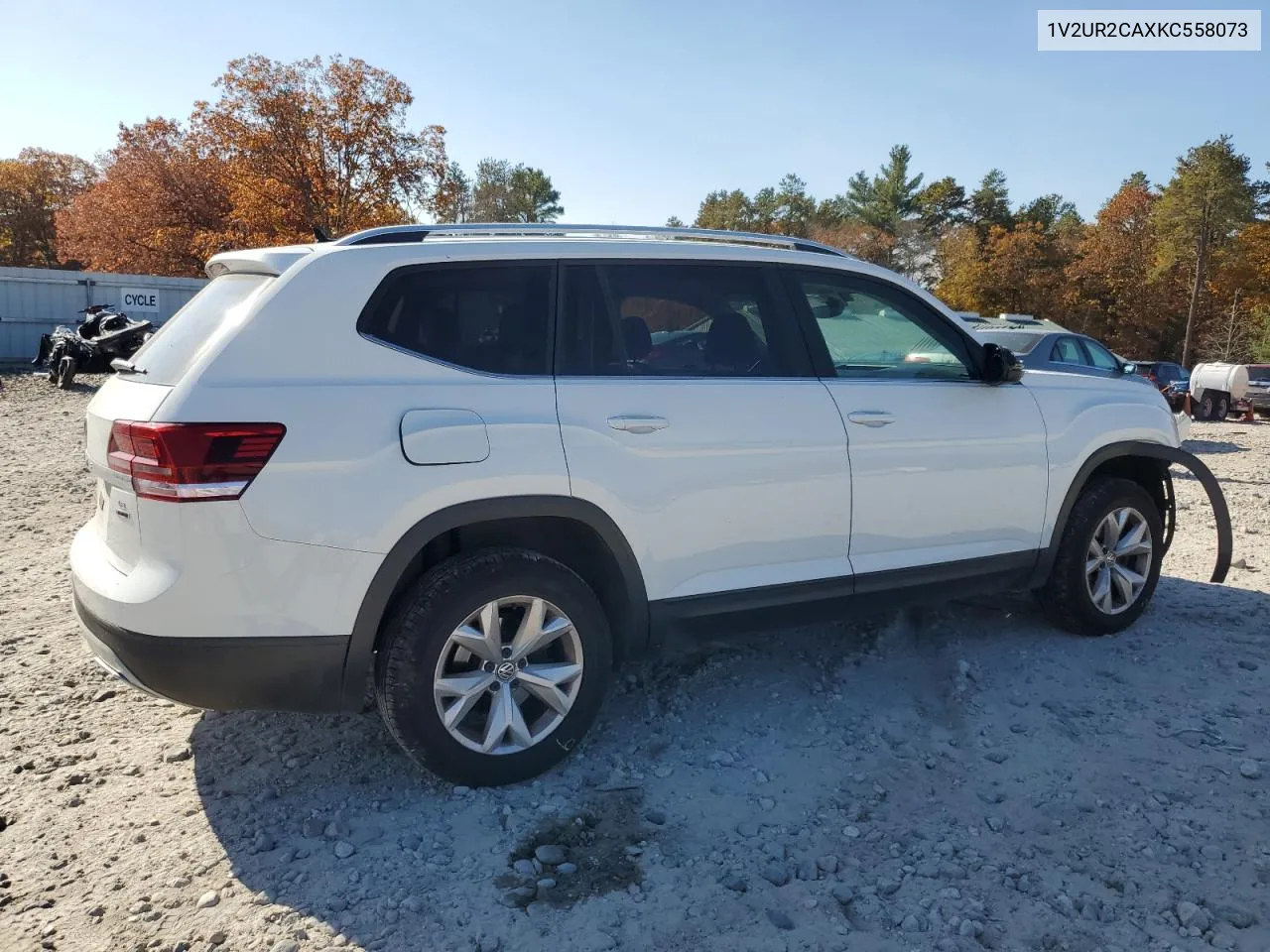 2019 Volkswagen Atlas Se VIN: 1V2UR2CAXKC558073 Lot: 76546284