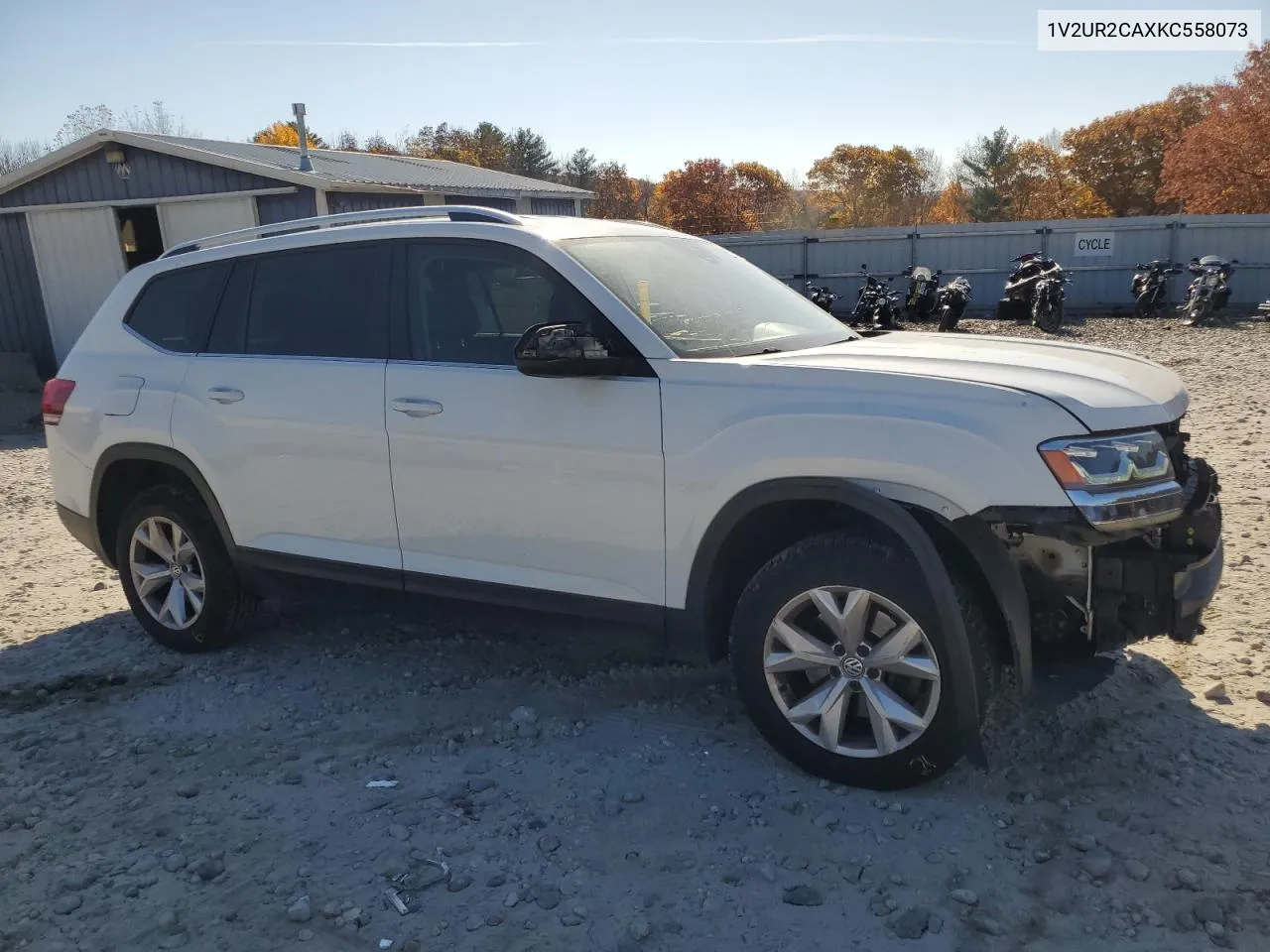 2019 Volkswagen Atlas Se VIN: 1V2UR2CAXKC558073 Lot: 76546284