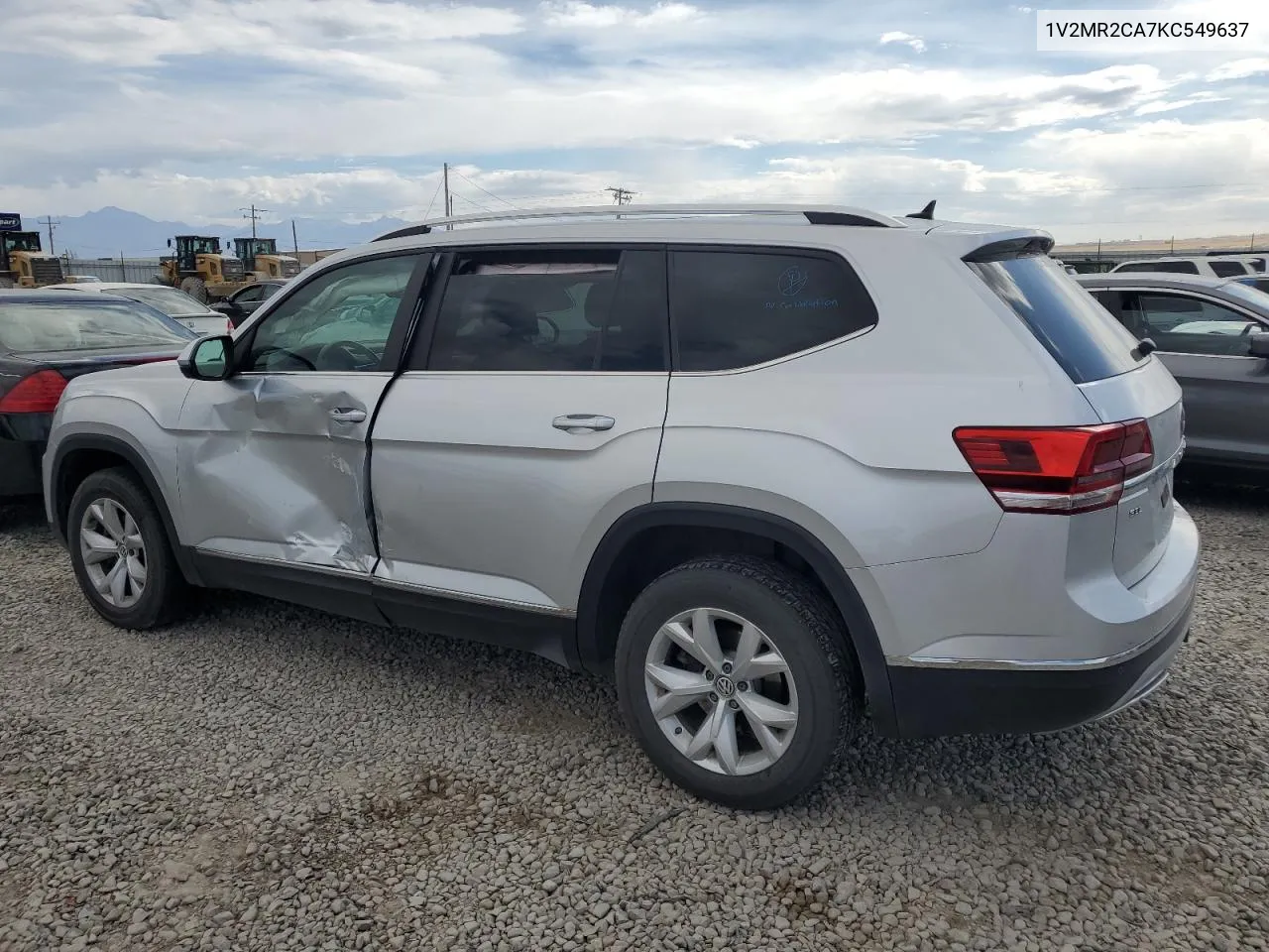 2019 Volkswagen Atlas Sel VIN: 1V2MR2CA7KC549637 Lot: 76615424