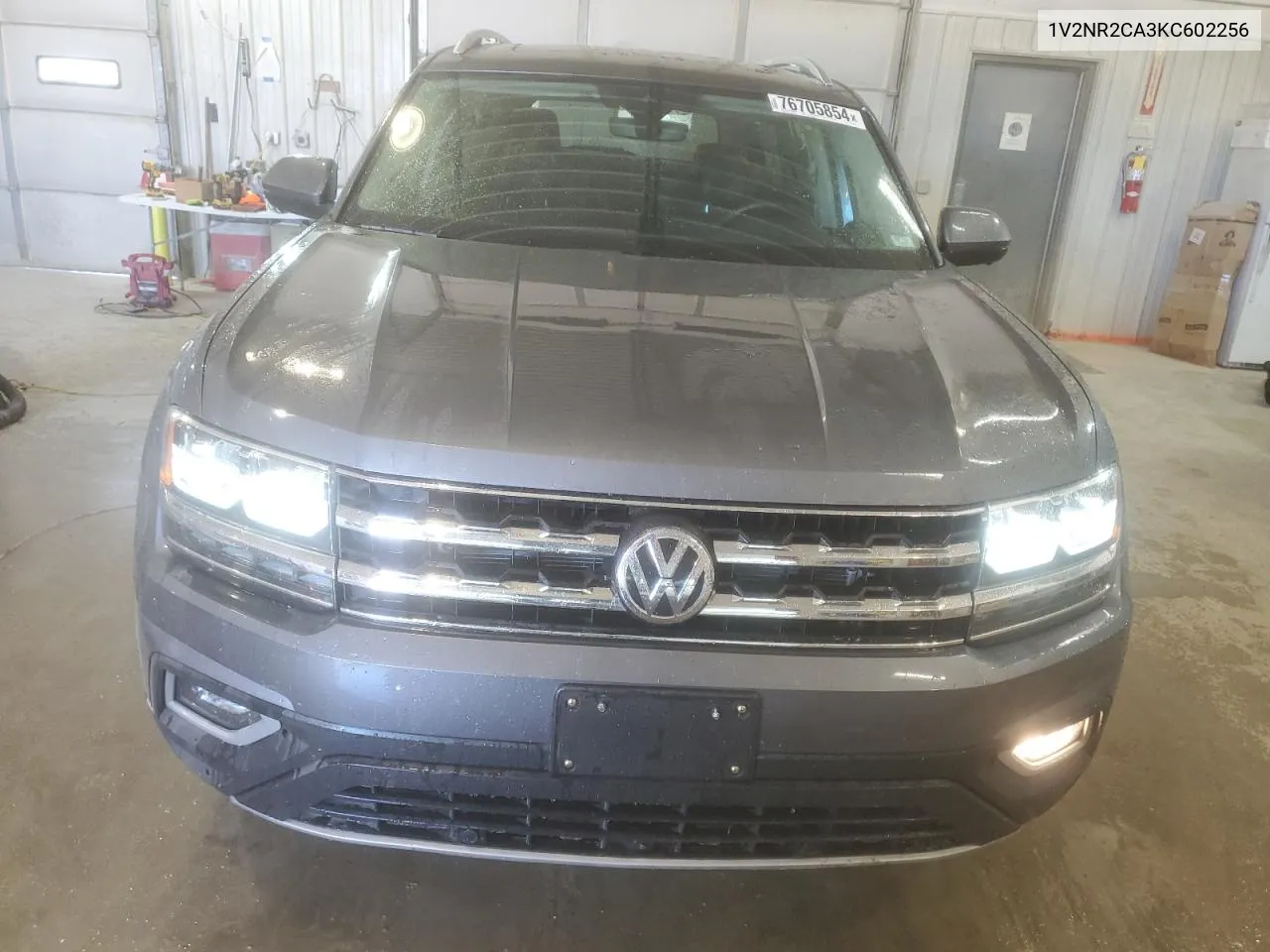 2019 Volkswagen Atlas Sel Premium VIN: 1V2NR2CA3KC602256 Lot: 76705854