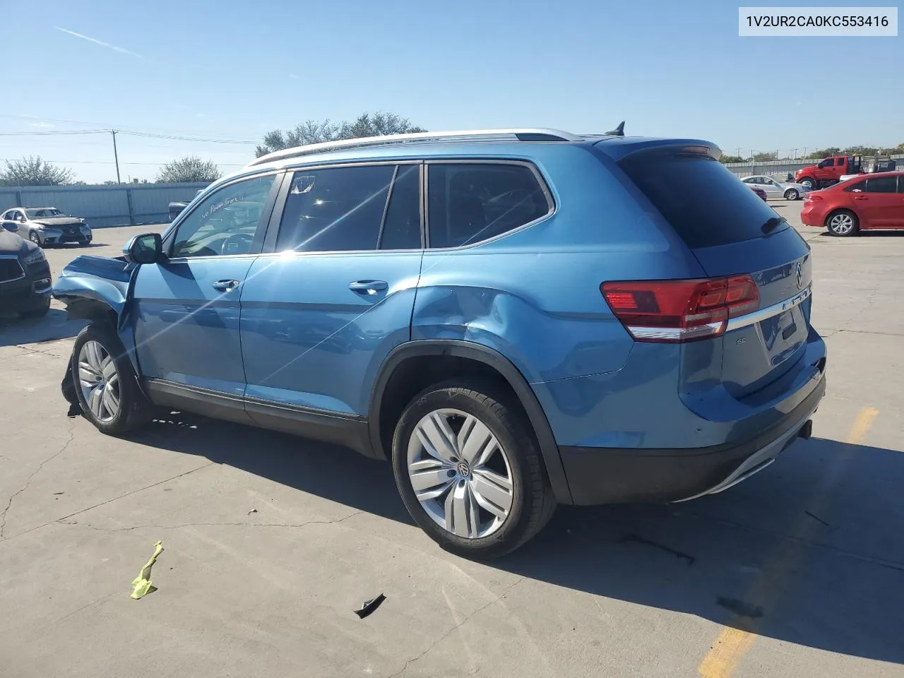 2019 Volkswagen Atlas Se VIN: 1V2UR2CA0KC553416 Lot: 76953264