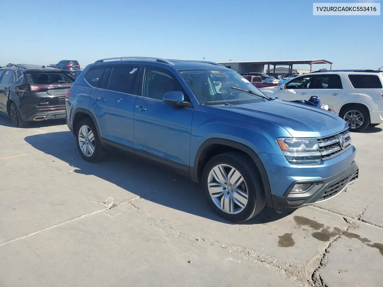 2019 Volkswagen Atlas Se VIN: 1V2UR2CA0KC553416 Lot: 76953264