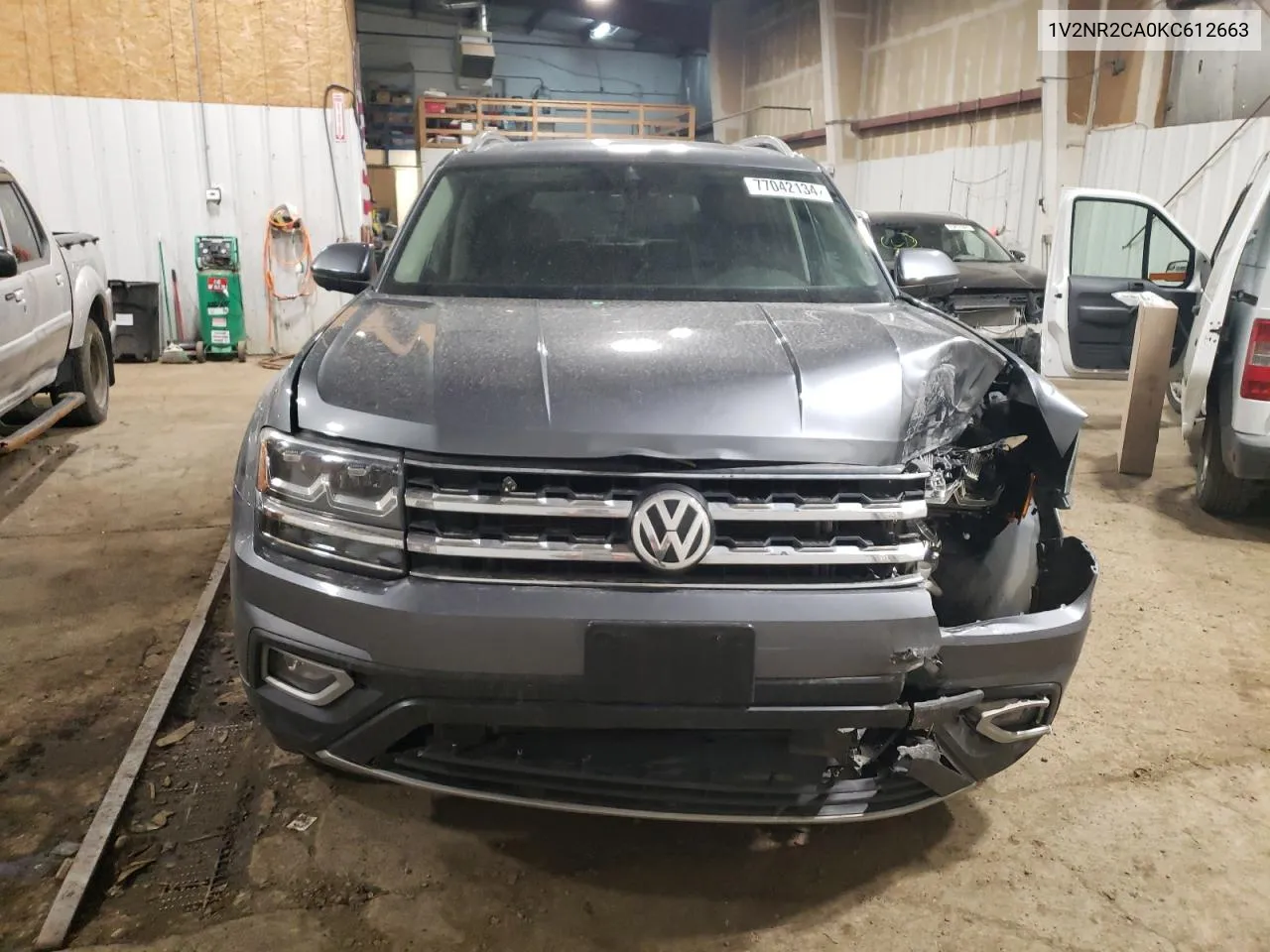 2019 Volkswagen Atlas Sel Premium VIN: 1V2NR2CA0KC612663 Lot: 77042134