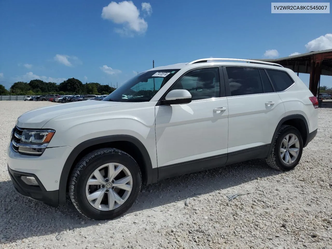 2019 Volkswagen Atlas Se VIN: 1V2WR2CA8KC545007 Lot: 77478974