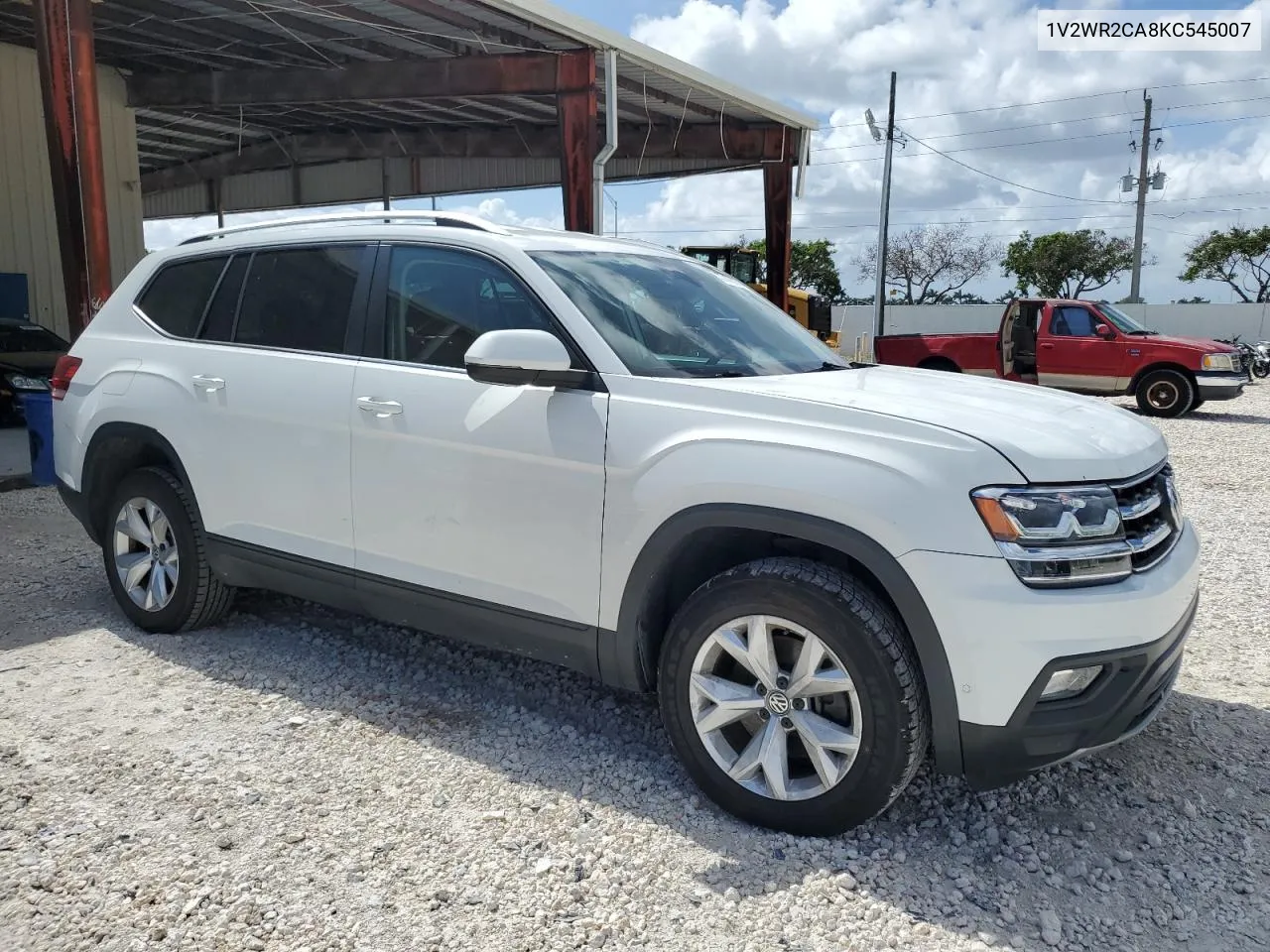 2019 Volkswagen Atlas Se VIN: 1V2WR2CA8KC545007 Lot: 77478974