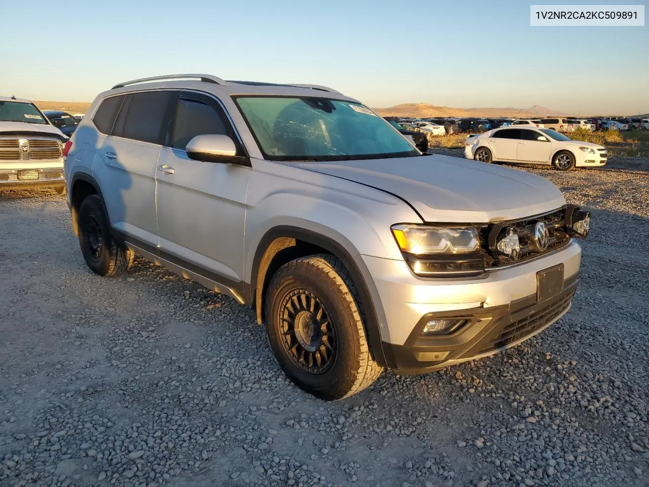 2019 Volkswagen Atlas Sel Premium VIN: 1V2NR2CA2KC509891 Lot: 77556694