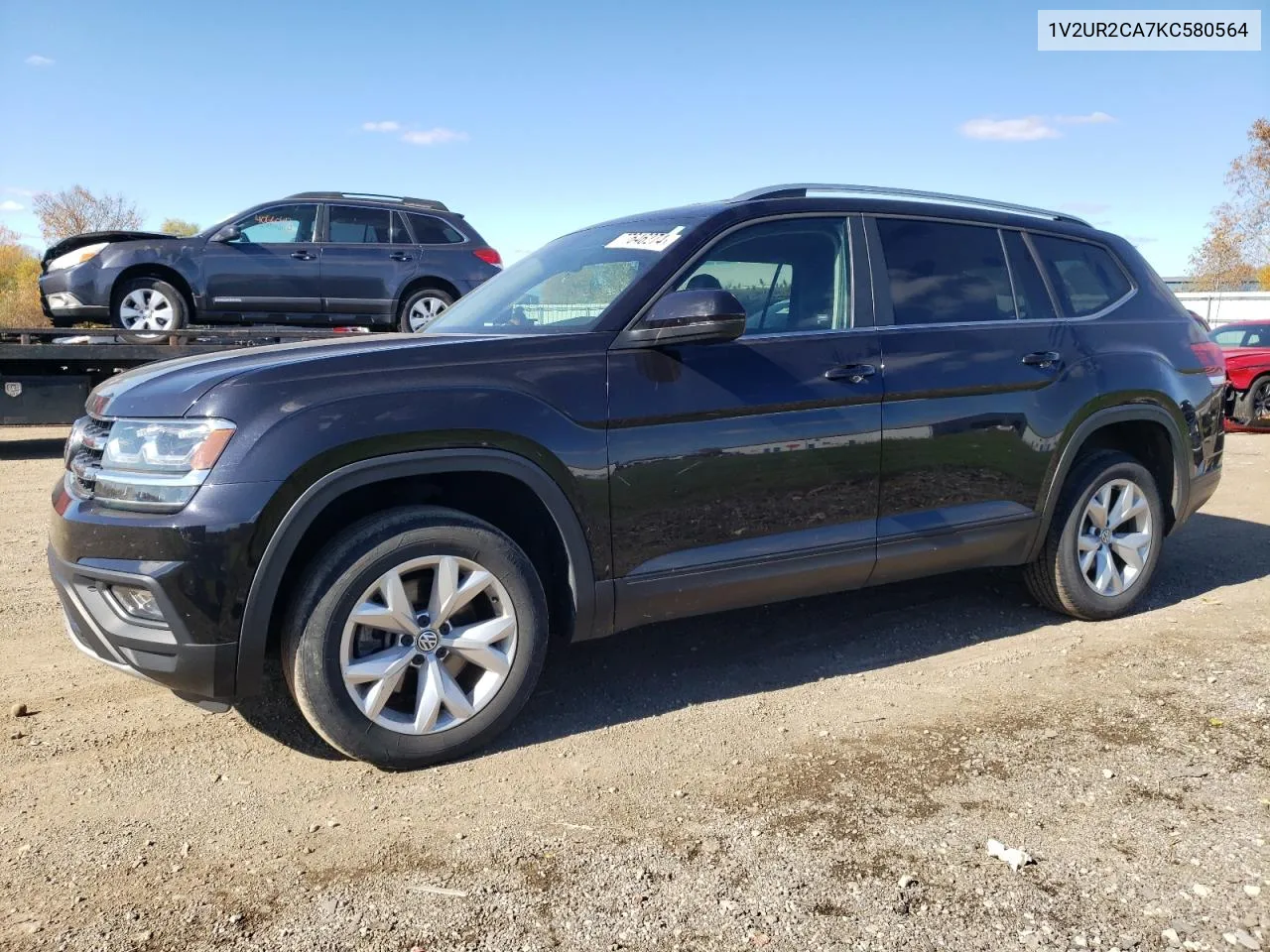 2019 Volkswagen Atlas Se VIN: 1V2UR2CA7KC580564 Lot: 77646274