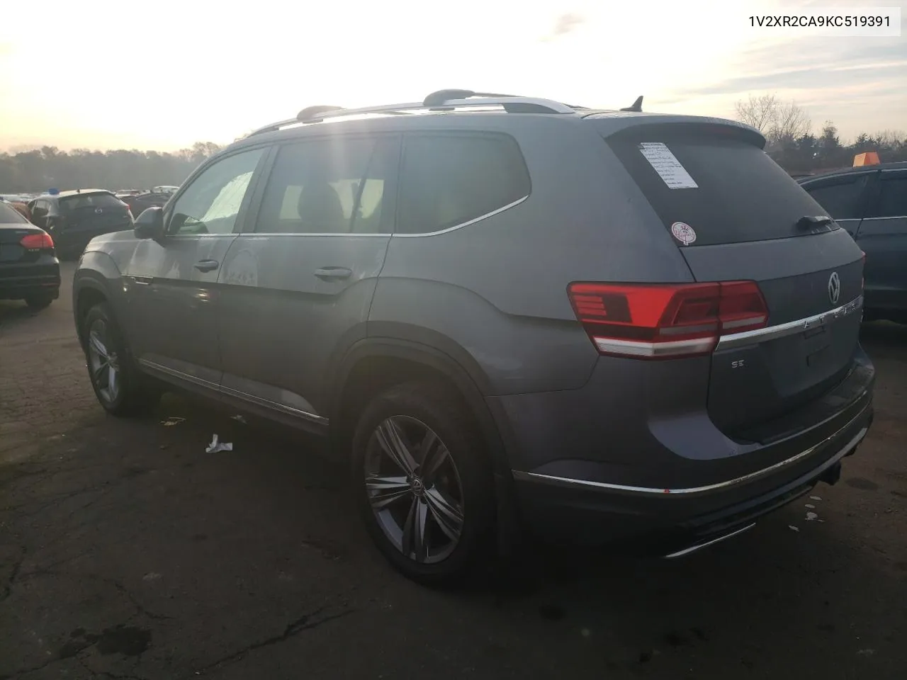 2019 Volkswagen Atlas Se VIN: 1V2XR2CA9KC519391 Lot: 78311834