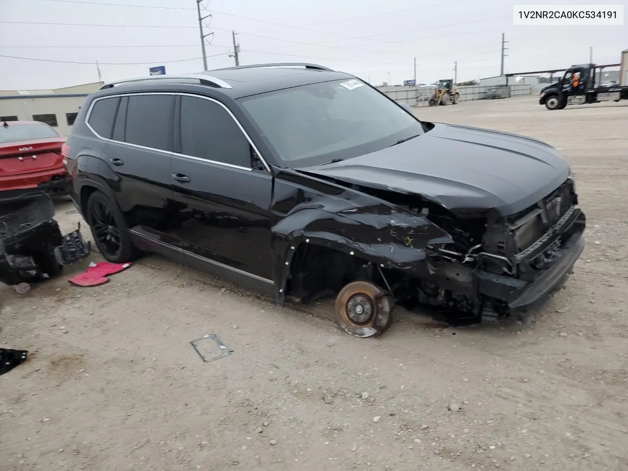 2019 Volkswagen Atlas Sel Premium VIN: 1V2NR2CA0KC534191 Lot: 78674444