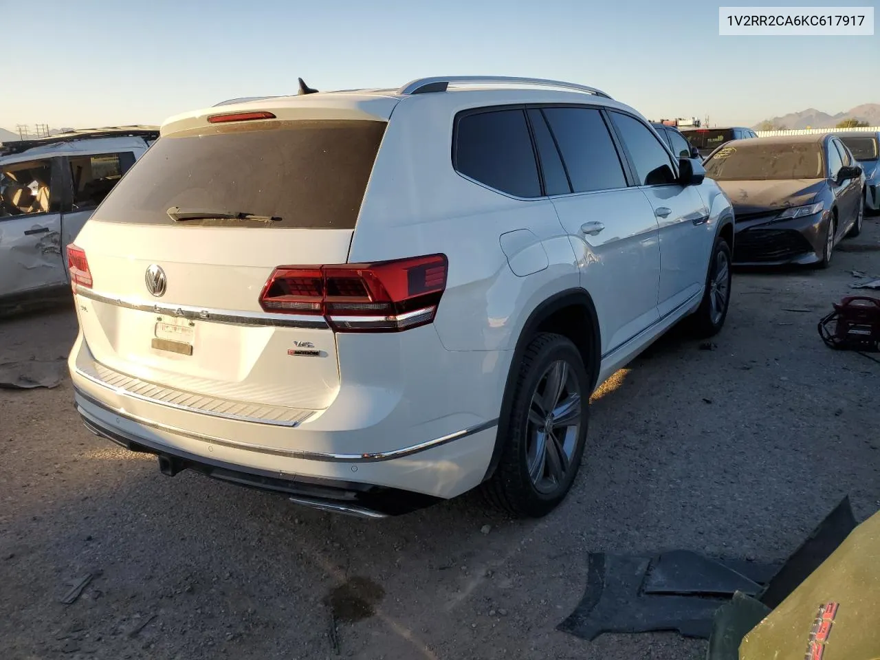 2019 Volkswagen Atlas Sel VIN: 1V2RR2CA6KC617917 Lot: 78886024