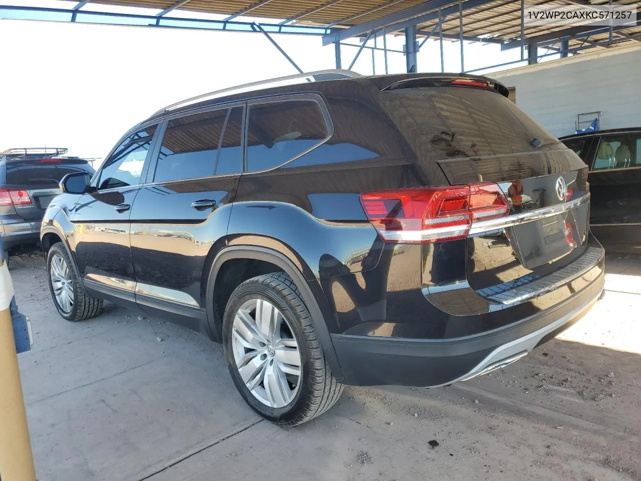 2019 Volkswagen Atlas Se VIN: 1V2WP2CAXKC571257 Lot: 78963724