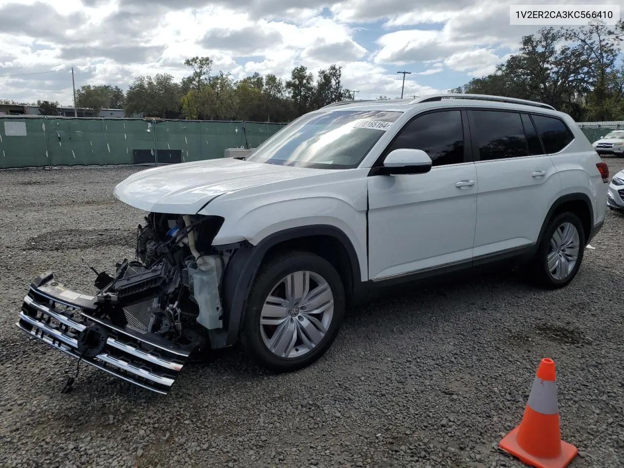 2019 Volkswagen Atlas Sel VIN: 1V2ER2CA3KC566410 Lot: 79165164