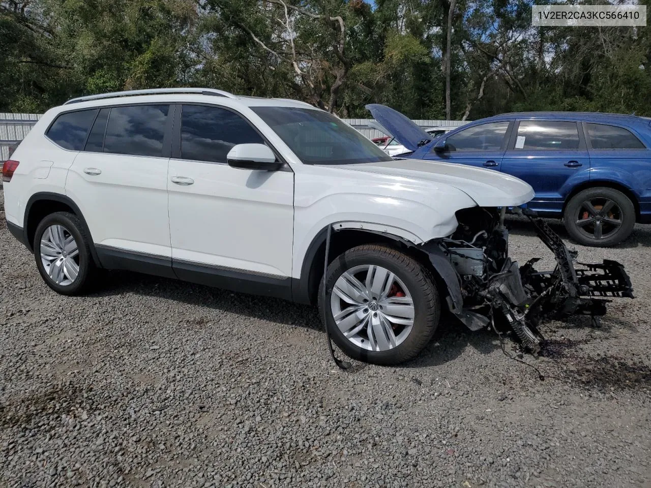 2019 Volkswagen Atlas Sel VIN: 1V2ER2CA3KC566410 Lot: 79165164