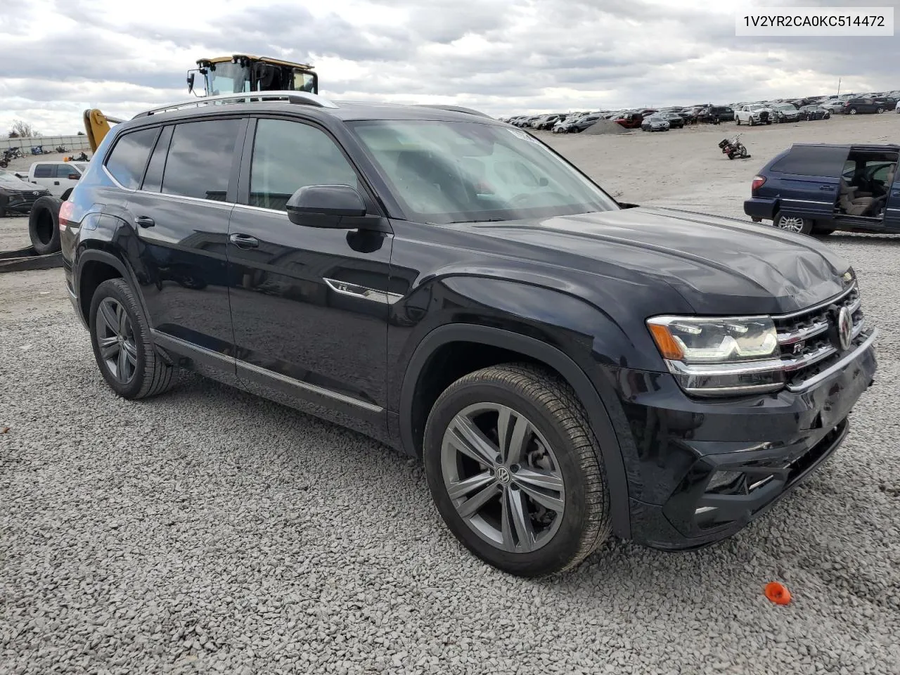 2019 Volkswagen Atlas Se VIN: 1V2YR2CA0KC514472 Lot: 79264754