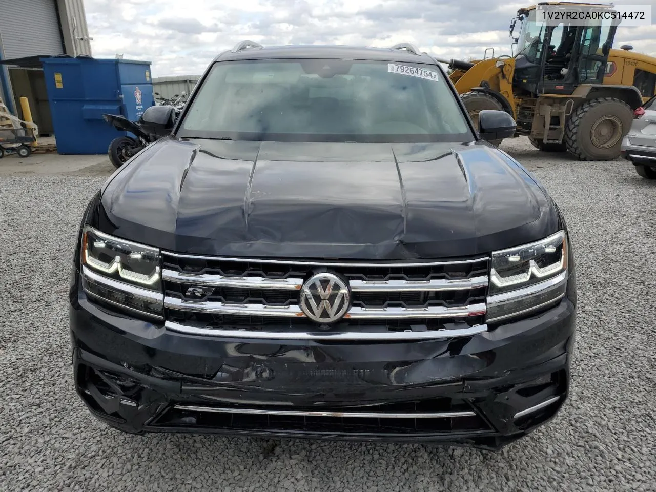 2019 Volkswagen Atlas Se VIN: 1V2YR2CA0KC514472 Lot: 79264754