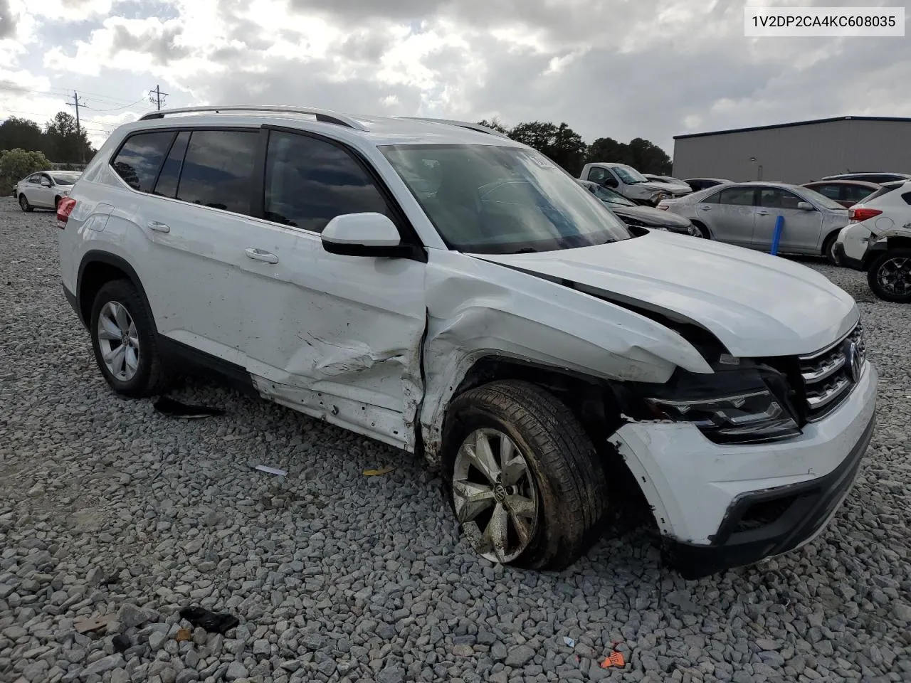 2019 Volkswagen Atlas Se VIN: 1V2DP2CA4KC608035 Lot: 79404024