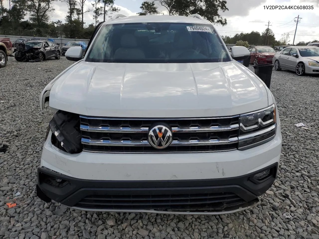 2019 Volkswagen Atlas Se VIN: 1V2DP2CA4KC608035 Lot: 79404024