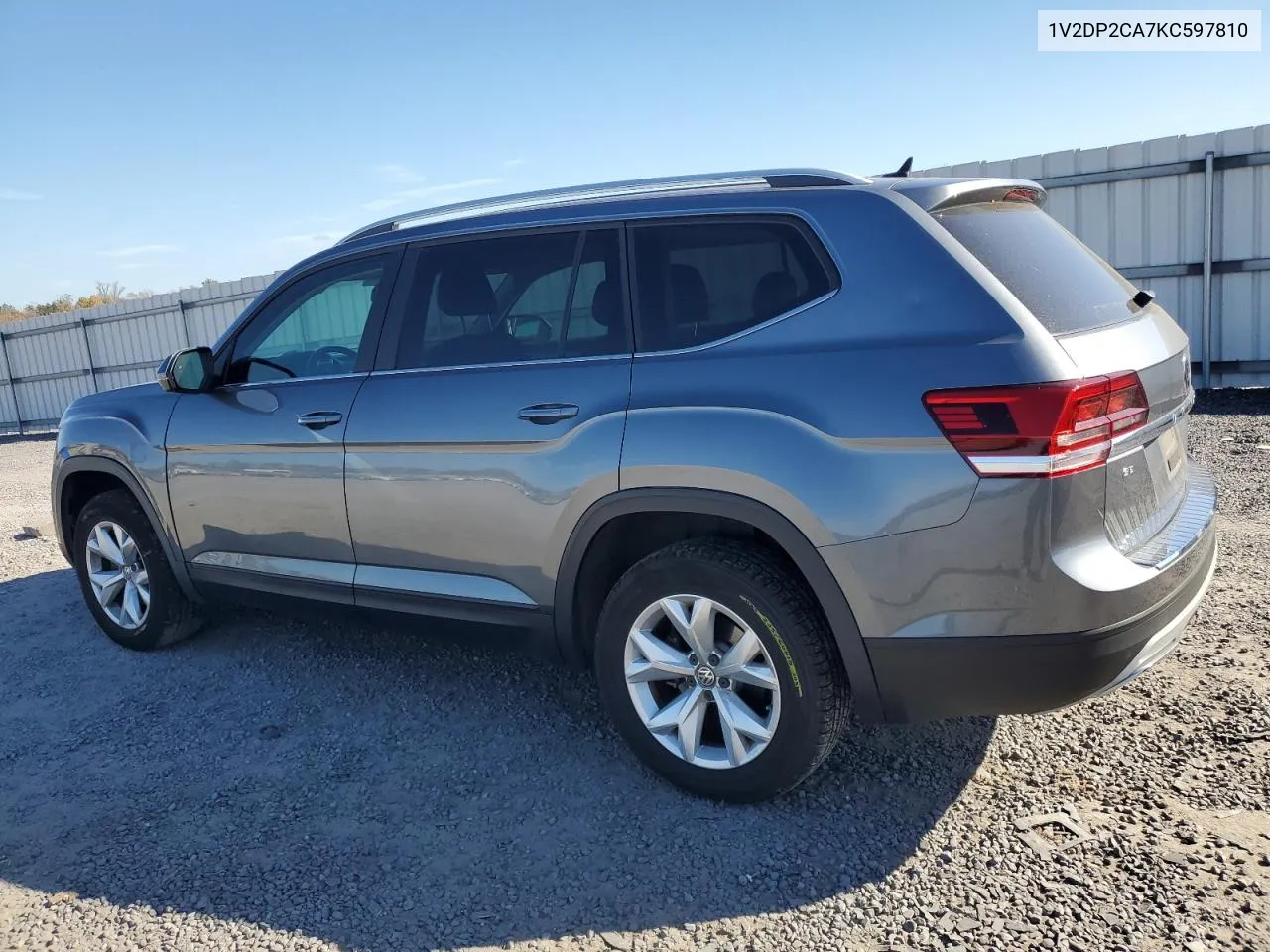 2019 Volkswagen Atlas Se VIN: 1V2DP2CA7KC597810 Lot: 79636964