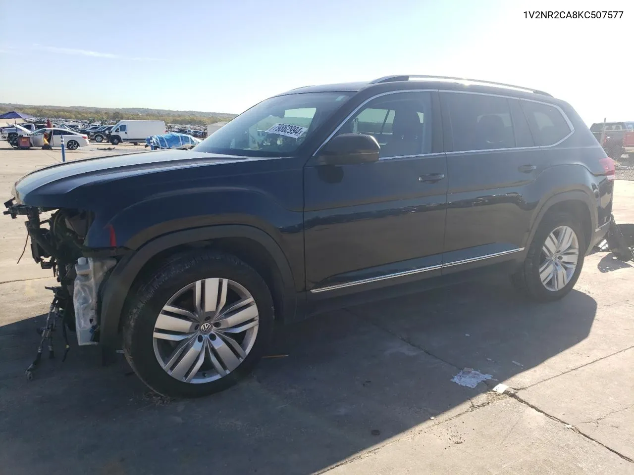 2019 Volkswagen Atlas Sel Premium VIN: 1V2NR2CA8KC507577 Lot: 79862994