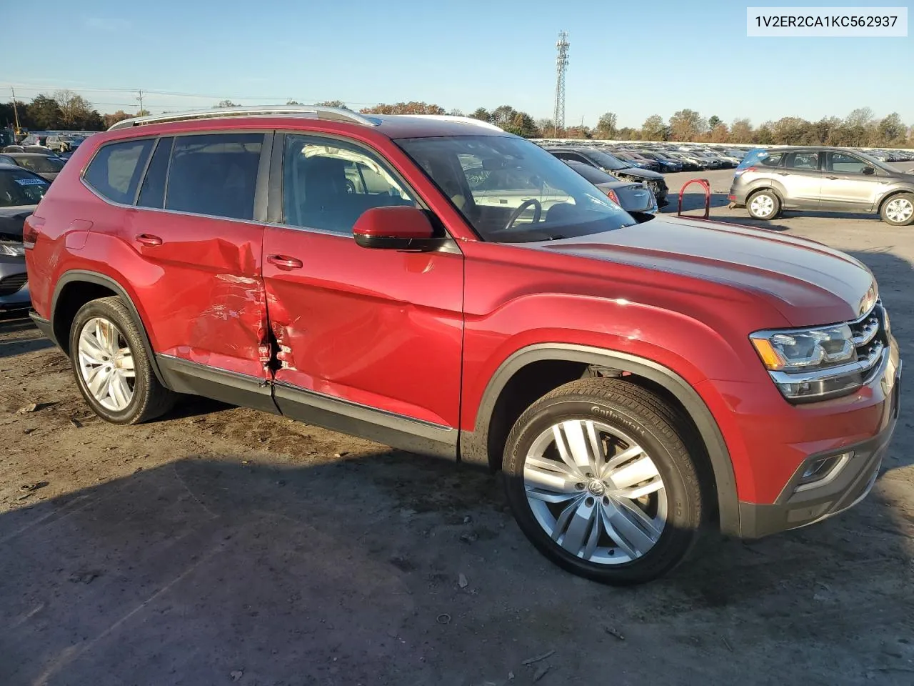 2019 Volkswagen Atlas Sel VIN: 1V2ER2CA1KC562937 Lot: 79929484