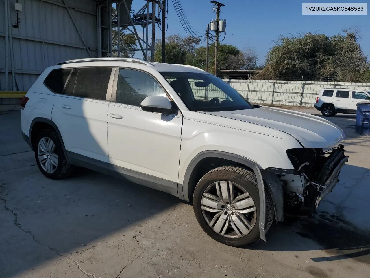 2019 Volkswagen Atlas Se VIN: 1V2UR2CA5KC548583 Lot: 80003724