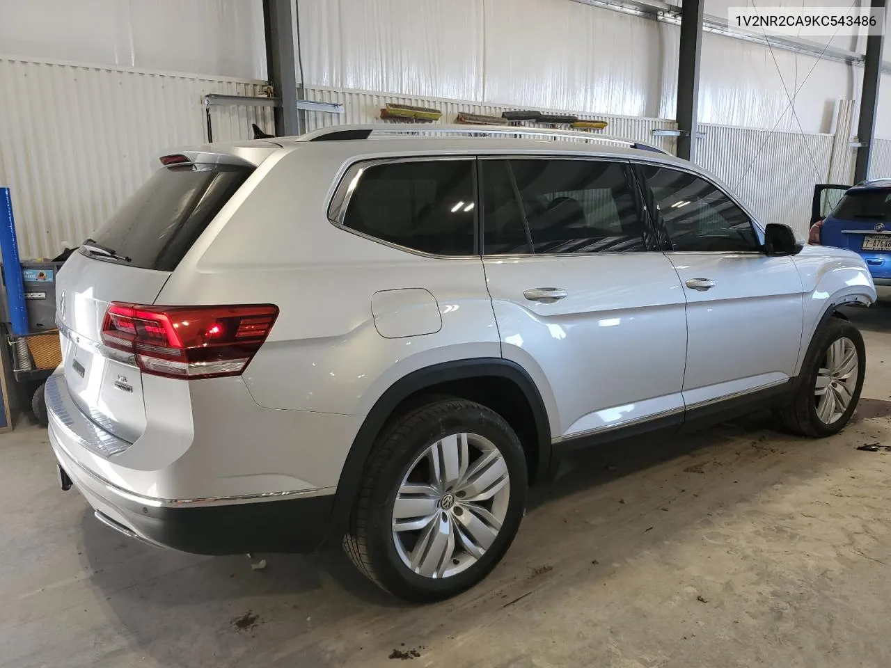 2019 Volkswagen Atlas Sel Premium VIN: 1V2NR2CA9KC543486 Lot: 80992004