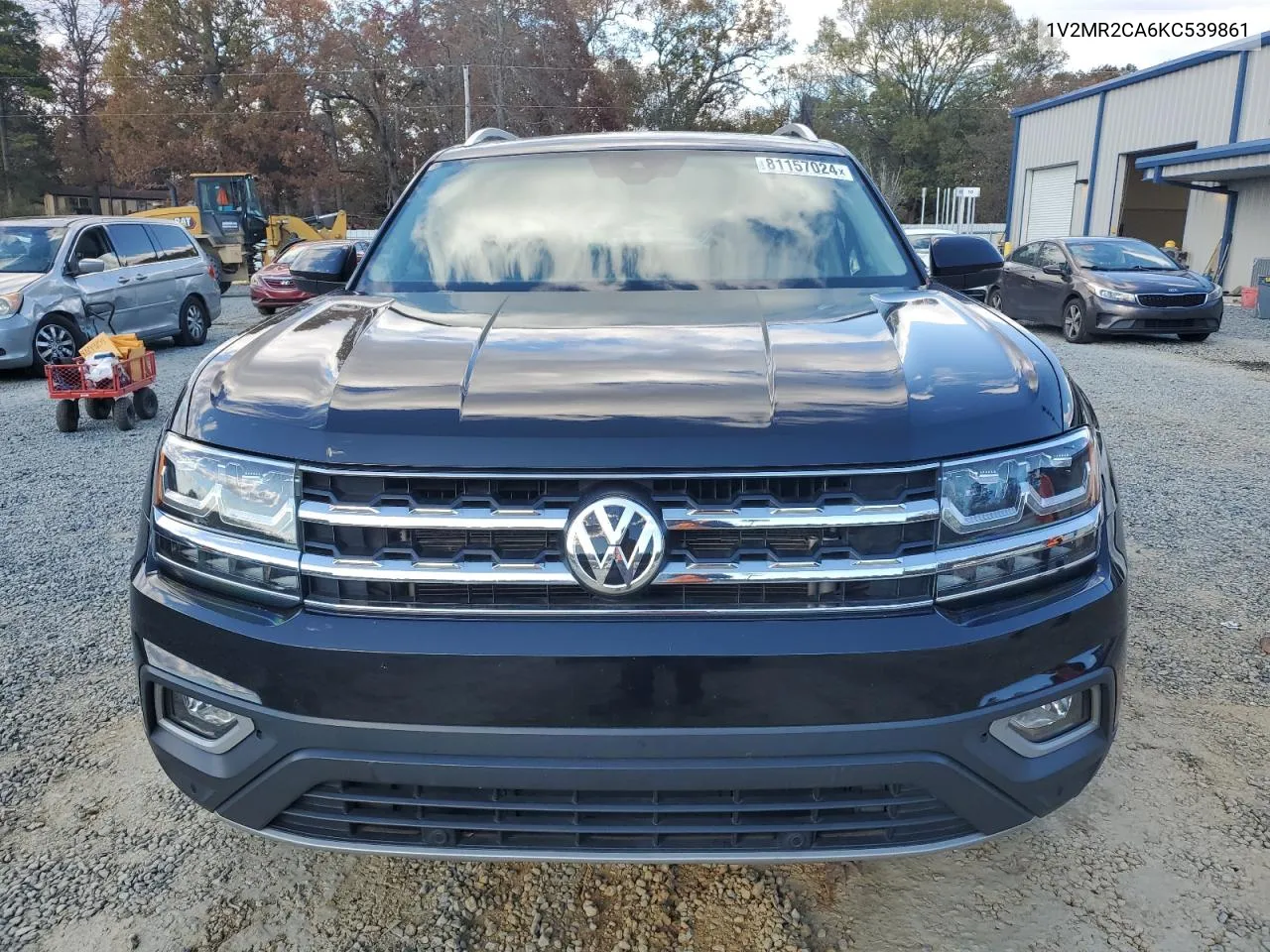 2019 Volkswagen Atlas Sel VIN: 1V2MR2CA6KC539861 Lot: 81157024