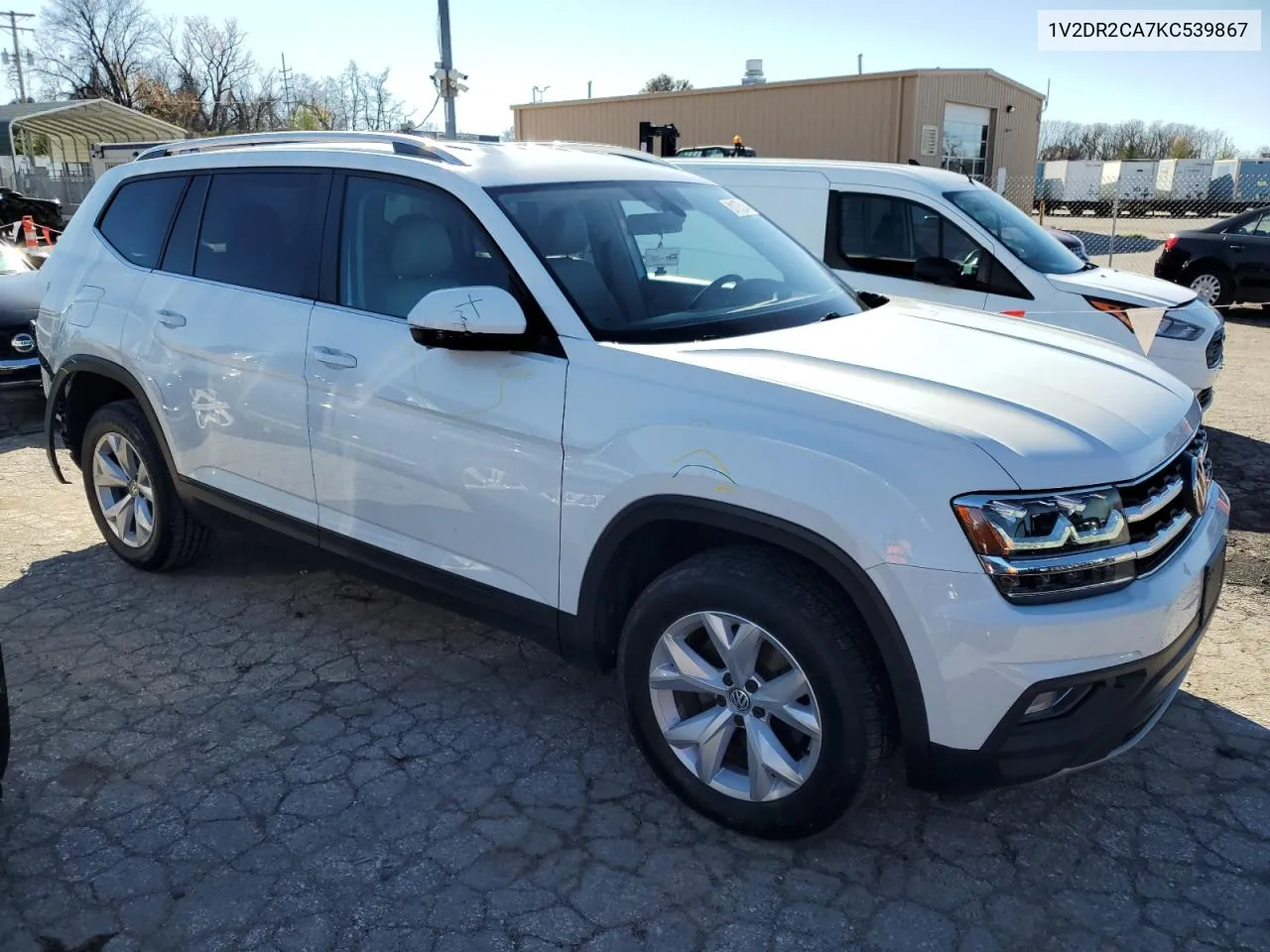 2019 Volkswagen Atlas Se VIN: 1V2DR2CA7KC539867 Lot: 81175244