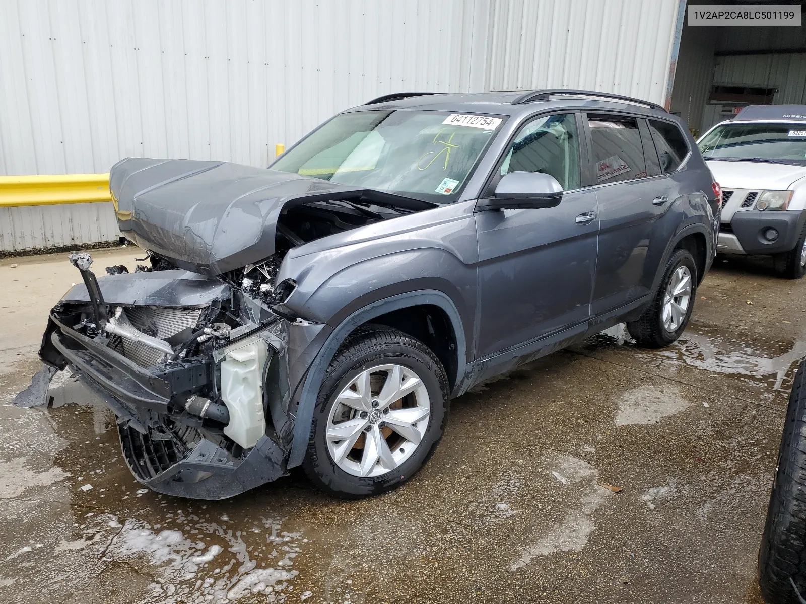 2020 Volkswagen Atlas S VIN: 1V2AP2CA8LC501199 Lot: 64112754