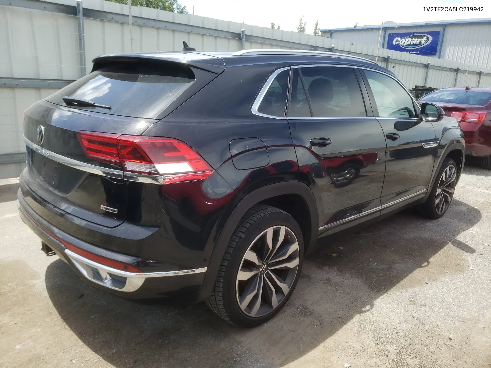 2020 Volkswagen Atlas Cross Sport Sel Premium R-Line VIN: 1V2TE2CA5LC219942 Lot: 64698174