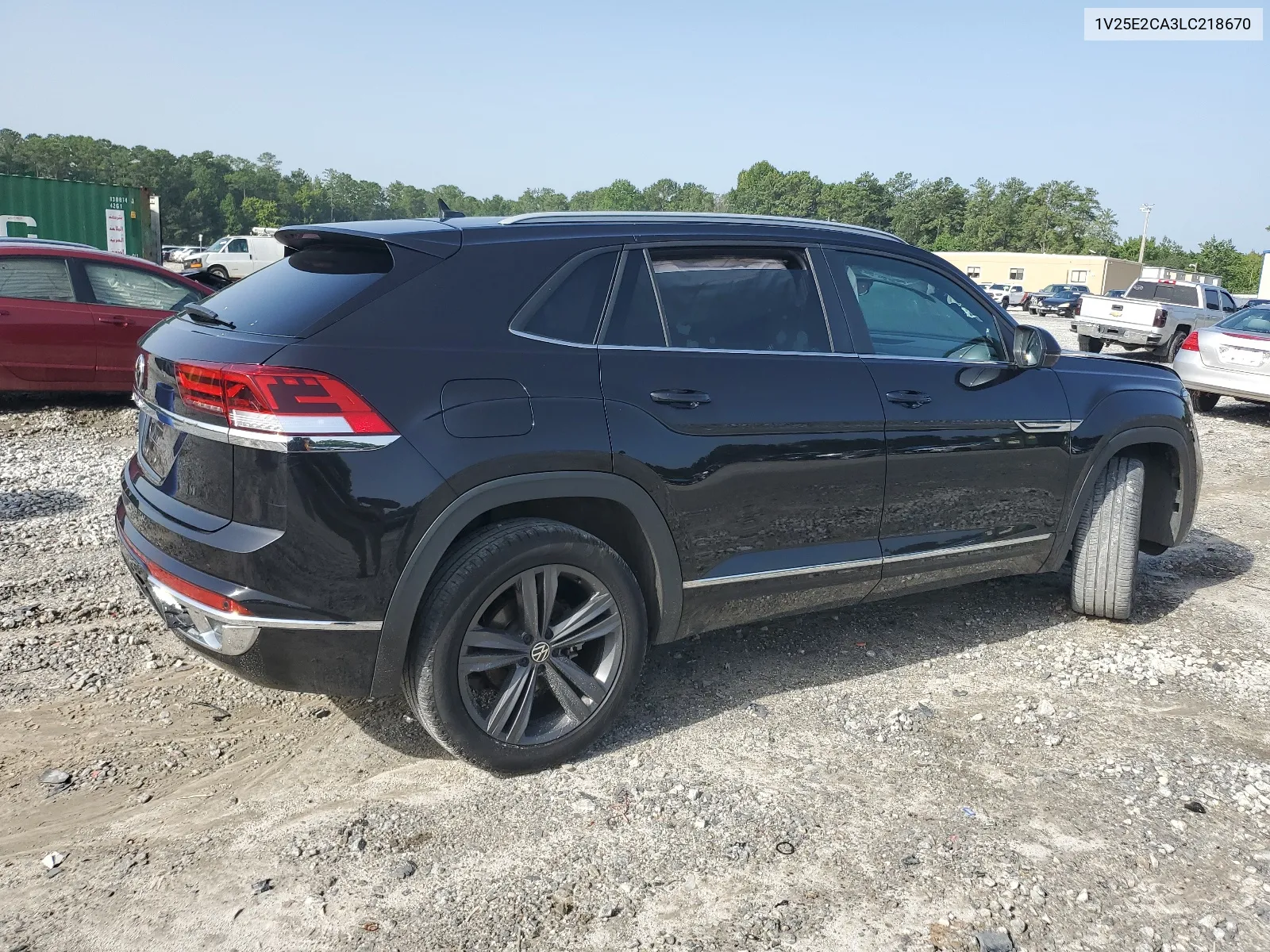 2020 Volkswagen Atlas Cross Sport Se VIN: 1V25E2CA3LC218670 Lot: 65709154