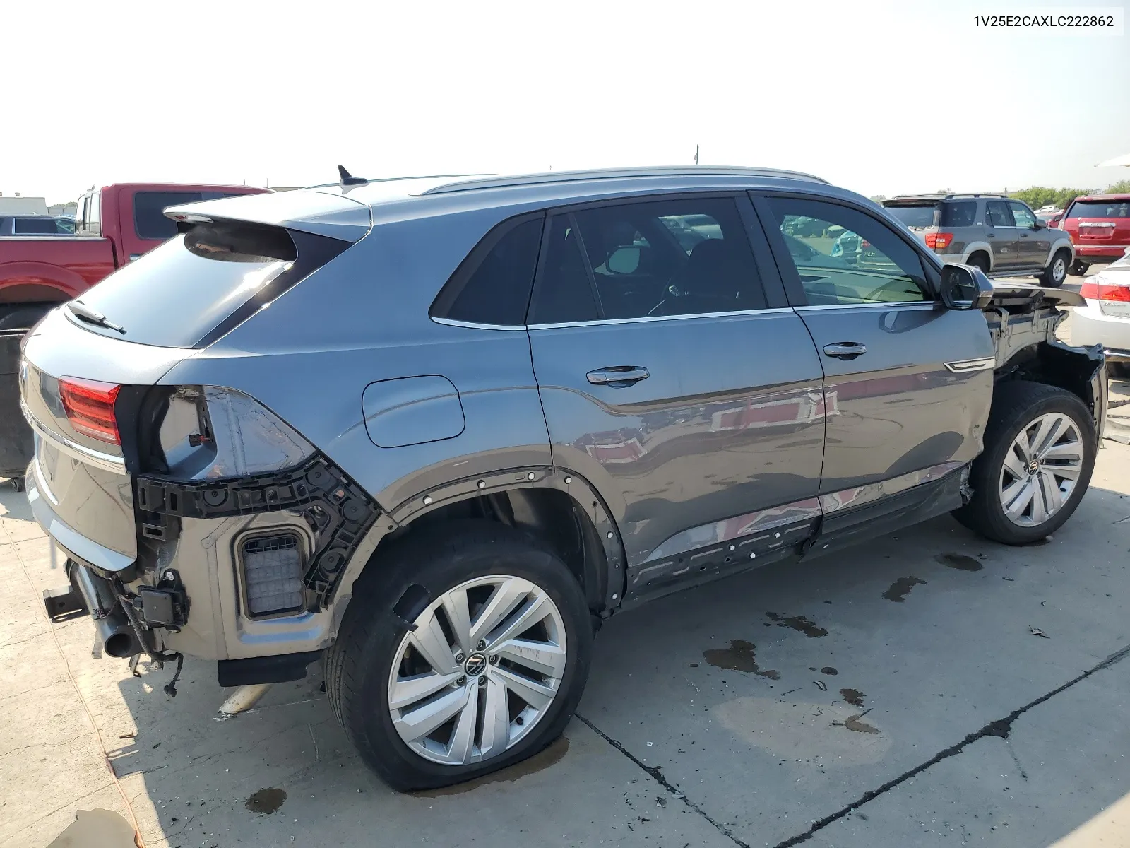 2020 Volkswagen Atlas Cross Sport Se VIN: 1V25E2CAXLC222862 Lot: 66490504