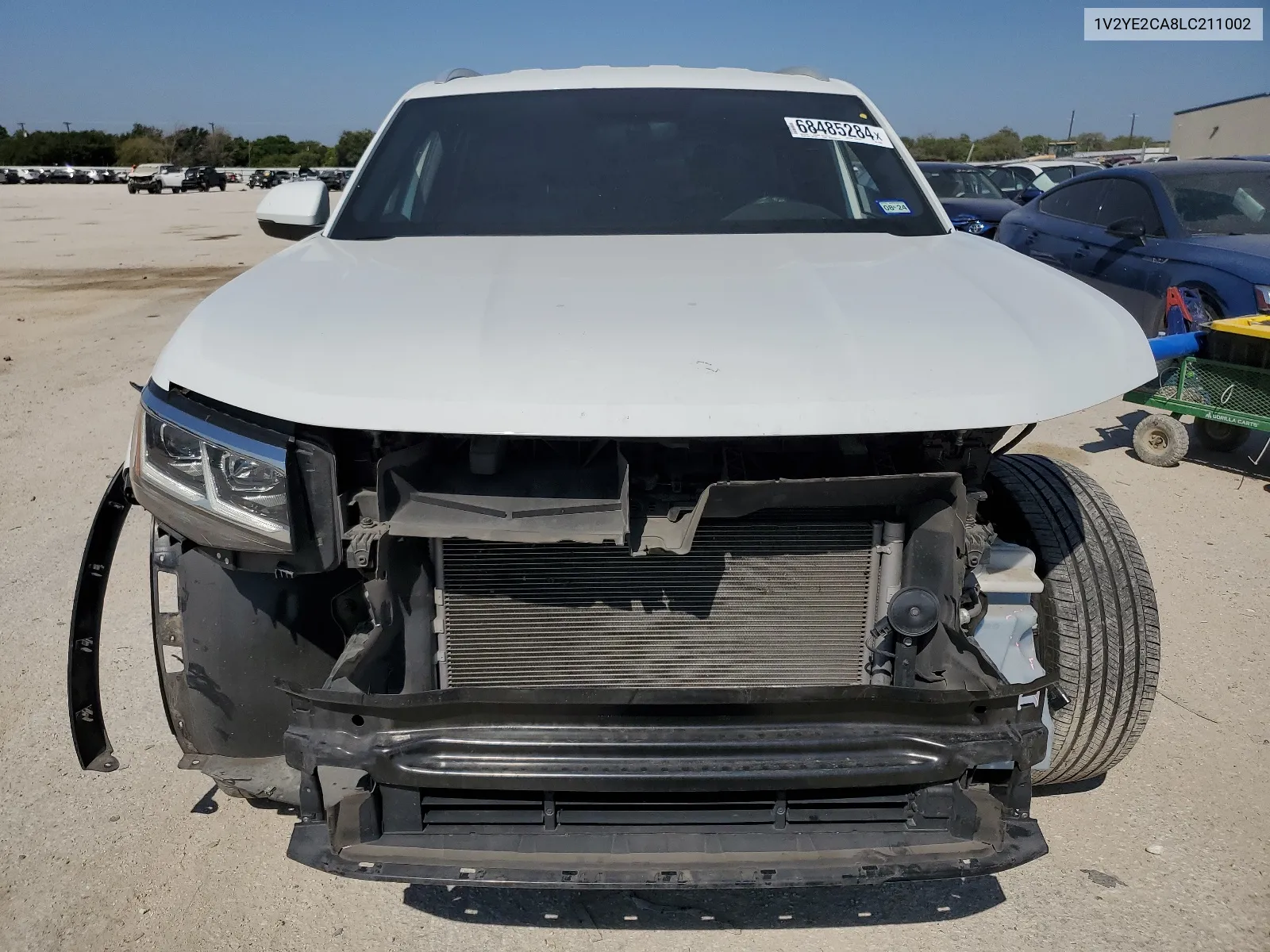 2020 Volkswagen Atlas Cross Sport Se VIN: 1V2YE2CA8LC211002 Lot: 68485284