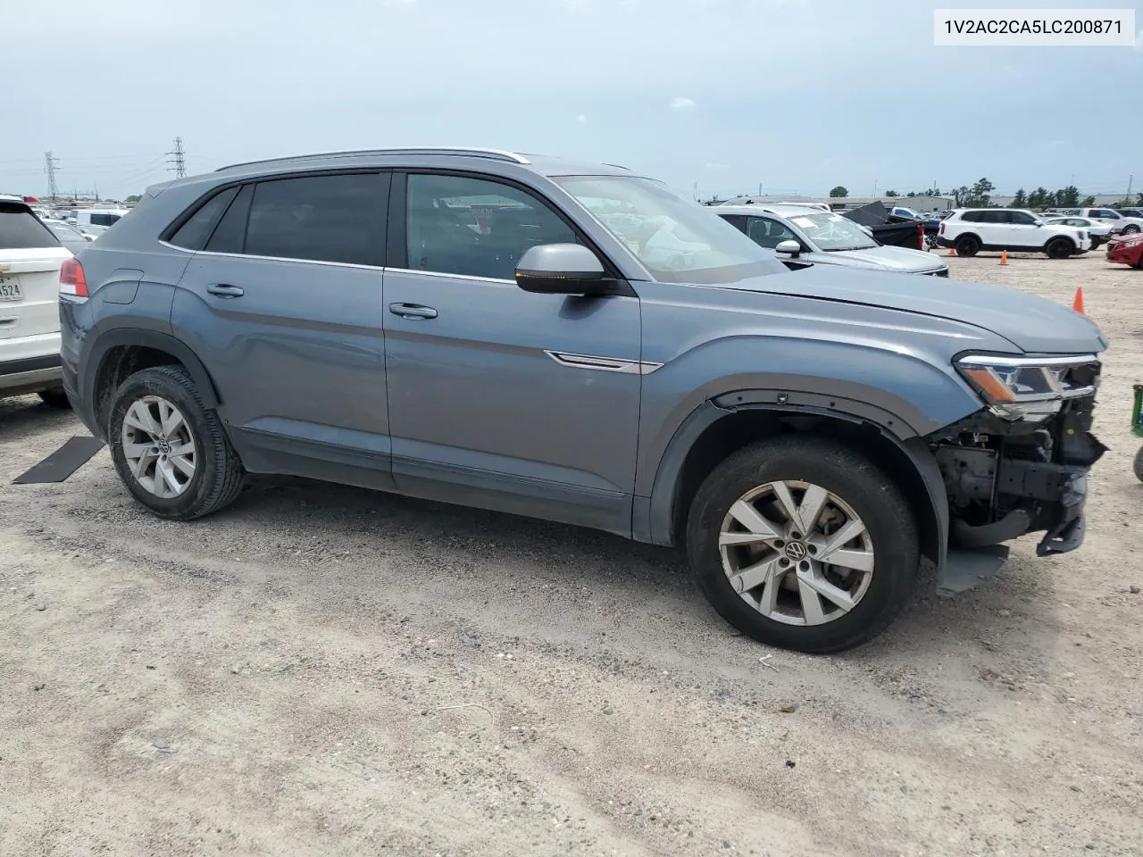 2020 Volkswagen Atlas Cross Sport S VIN: 1V2AC2CA5LC200871 Lot: 69356244