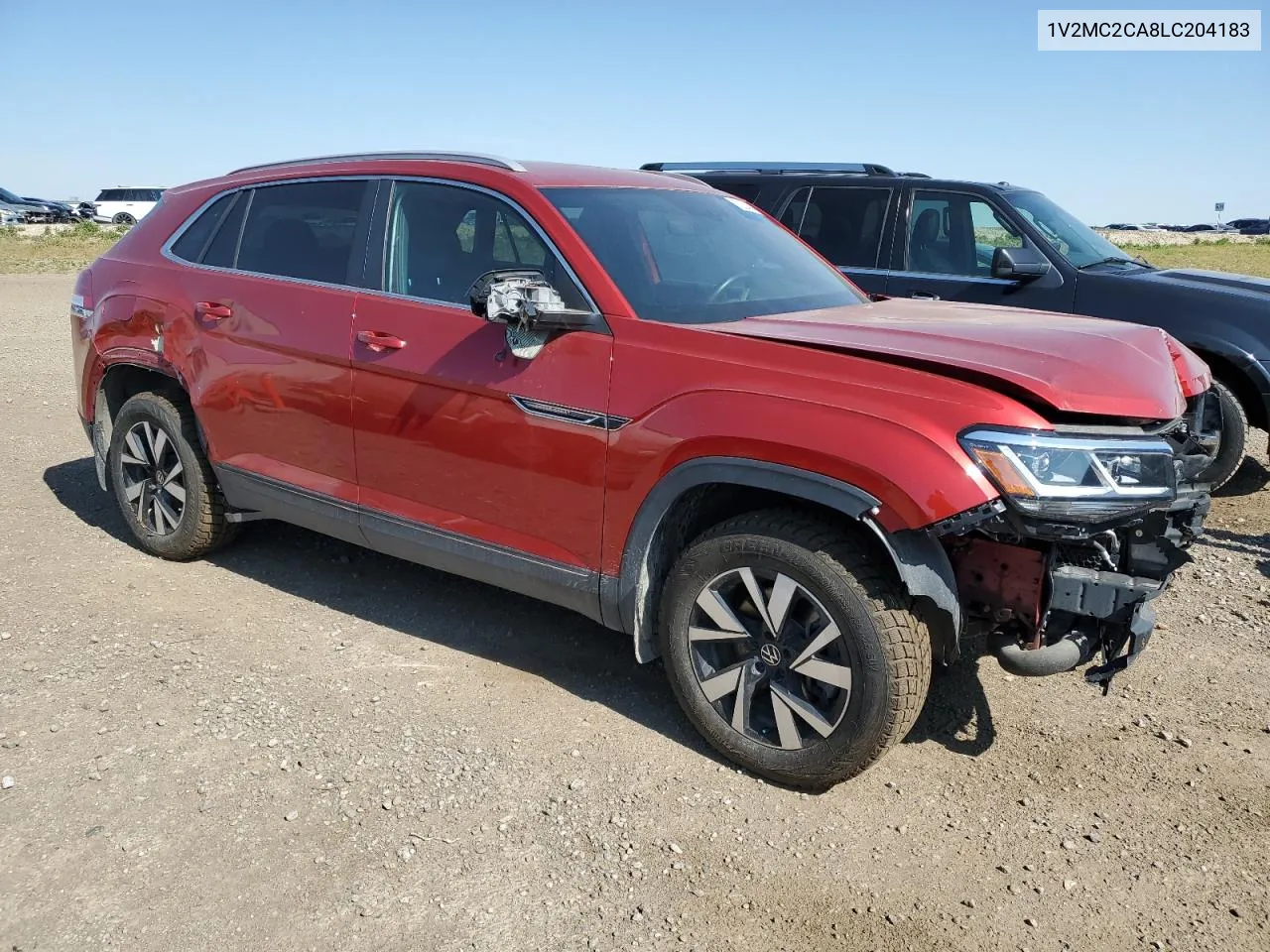 2020 Volkswagen Atlas Cross Sport Sel VIN: 1V2MC2CA8LC204183 Lot: 70204694