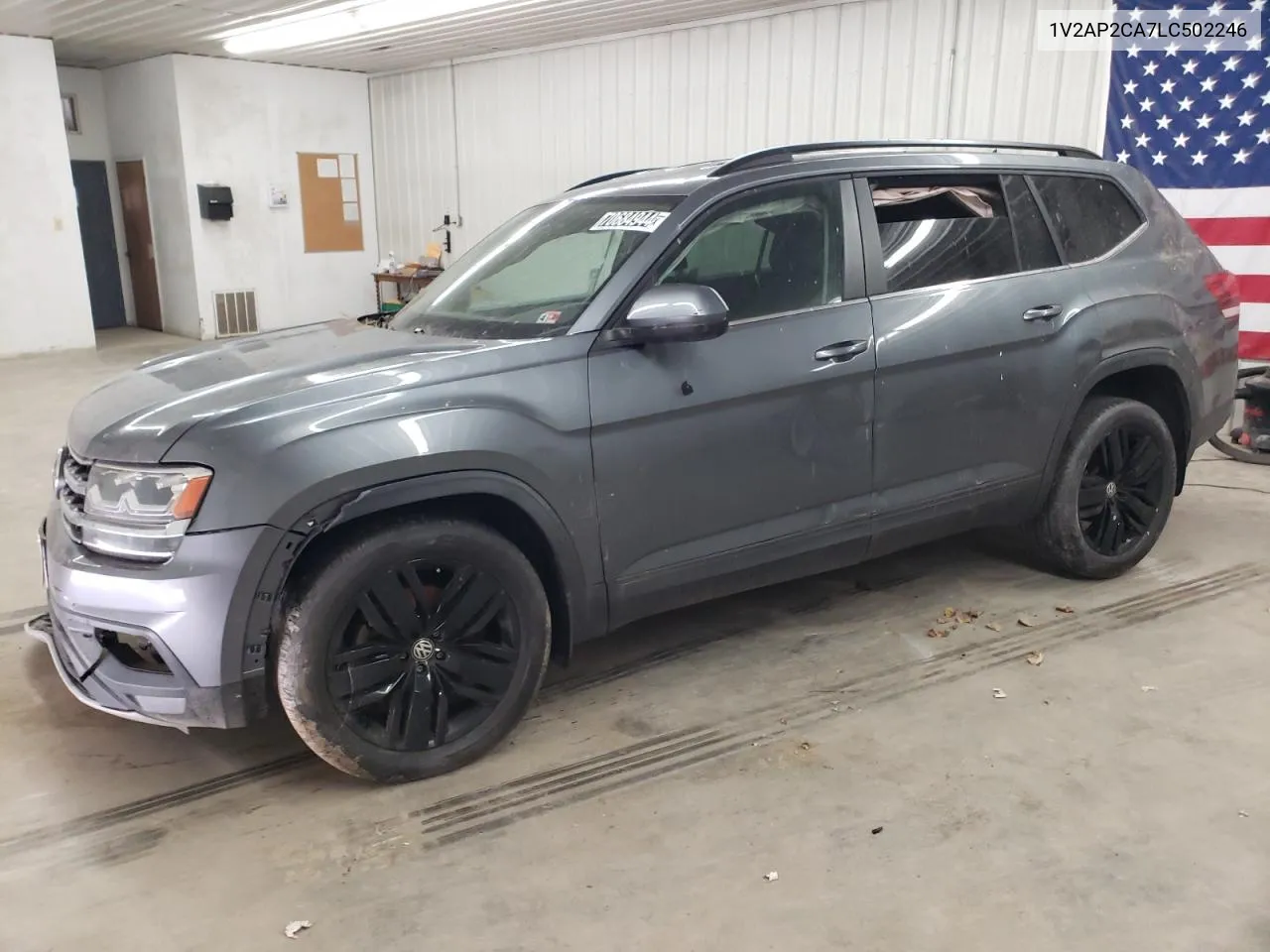 2020 Volkswagen Atlas S VIN: 1V2AP2CA7LC502246 Lot: 70684944