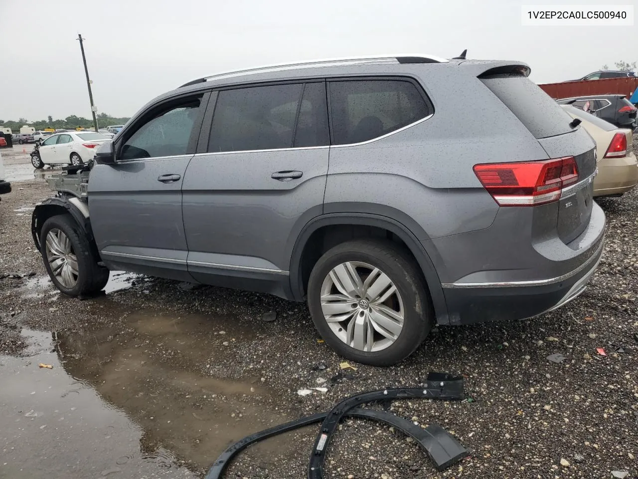 2020 Volkswagen Atlas Sel VIN: 1V2EP2CA0LC500940 Lot: 71645684