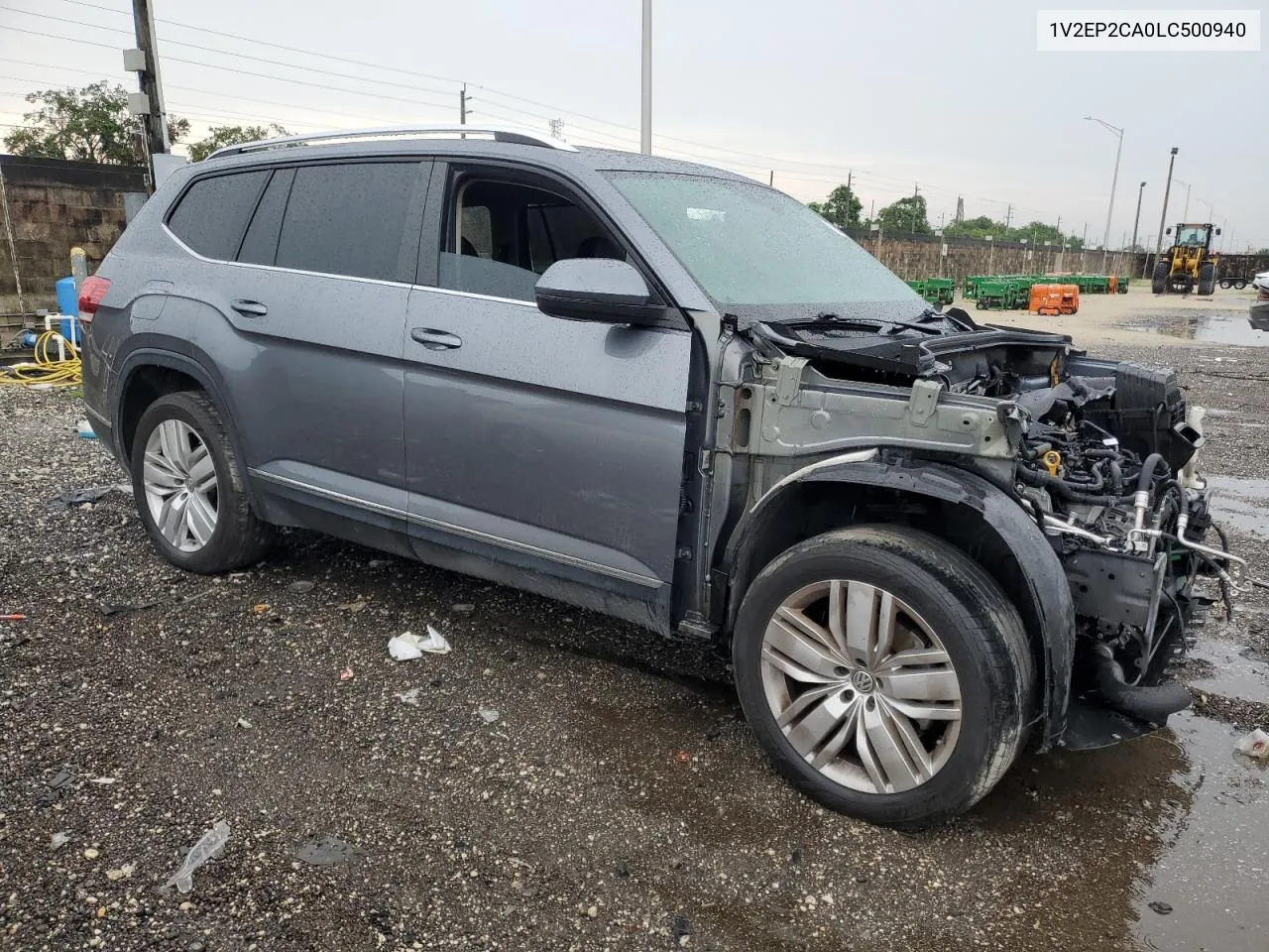 2020 Volkswagen Atlas Sel VIN: 1V2EP2CA0LC500940 Lot: 71645684