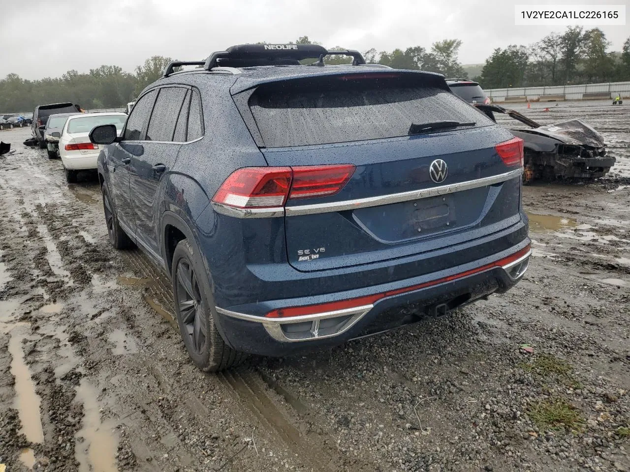 2020 Volkswagen Atlas Cross Sport Se VIN: 1V2YE2CA1LC226165 Lot: 71938424