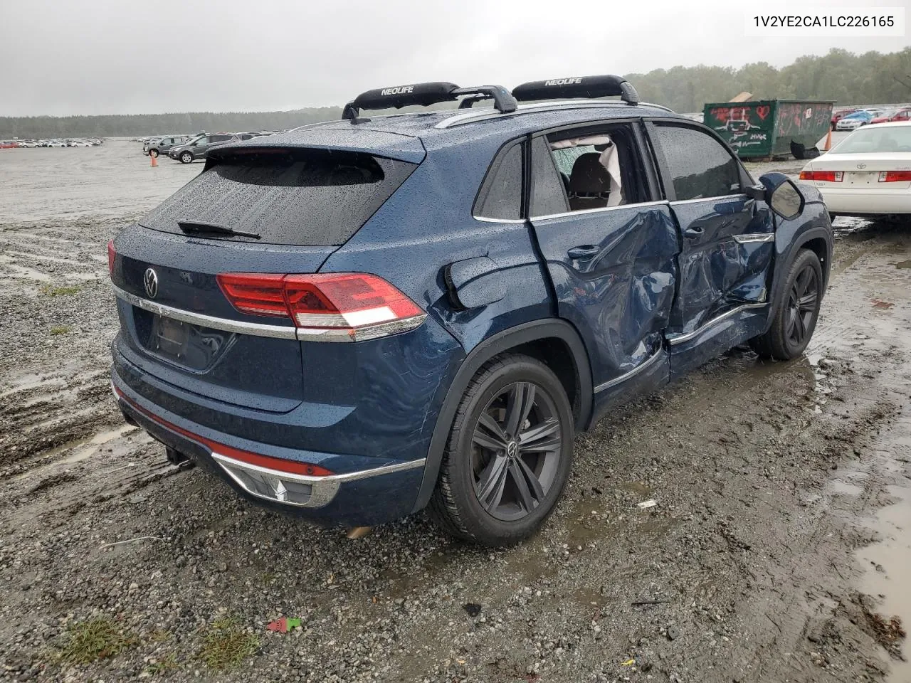 2020 Volkswagen Atlas Cross Sport Se VIN: 1V2YE2CA1LC226165 Lot: 71938424