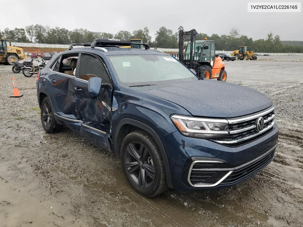 2020 Volkswagen Atlas Cross Sport Se VIN: 1V2YE2CA1LC226165 Lot: 71938424