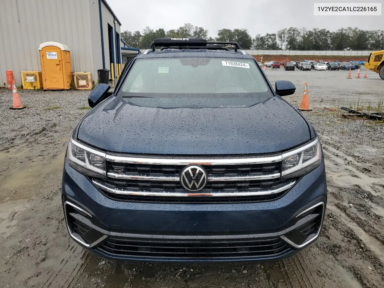 2020 Volkswagen Atlas Cross Sport Se VIN: 1V2YE2CA1LC226165 Lot: 71938424