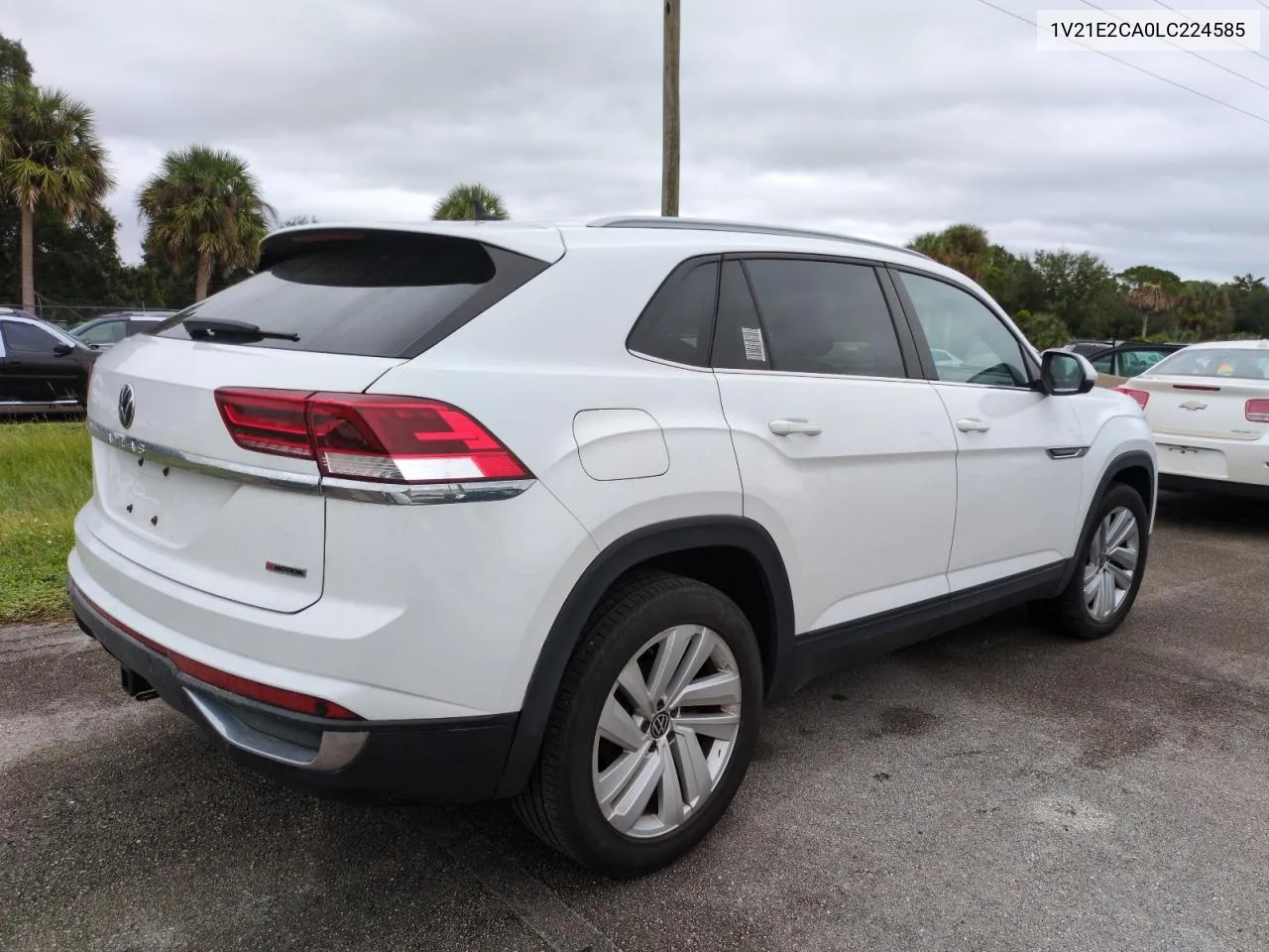 2020 Volkswagen Atlas Cross Sport Se VIN: 1V21E2CA0LC224585 Lot: 73834024