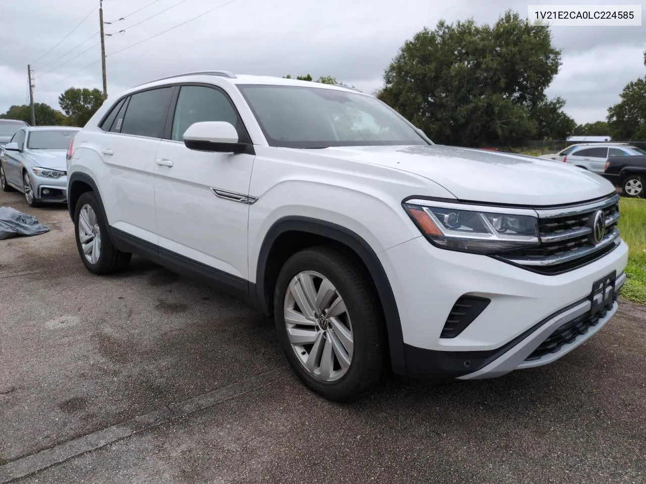 2020 Volkswagen Atlas Cross Sport Se VIN: 1V21E2CA0LC224585 Lot: 73834024